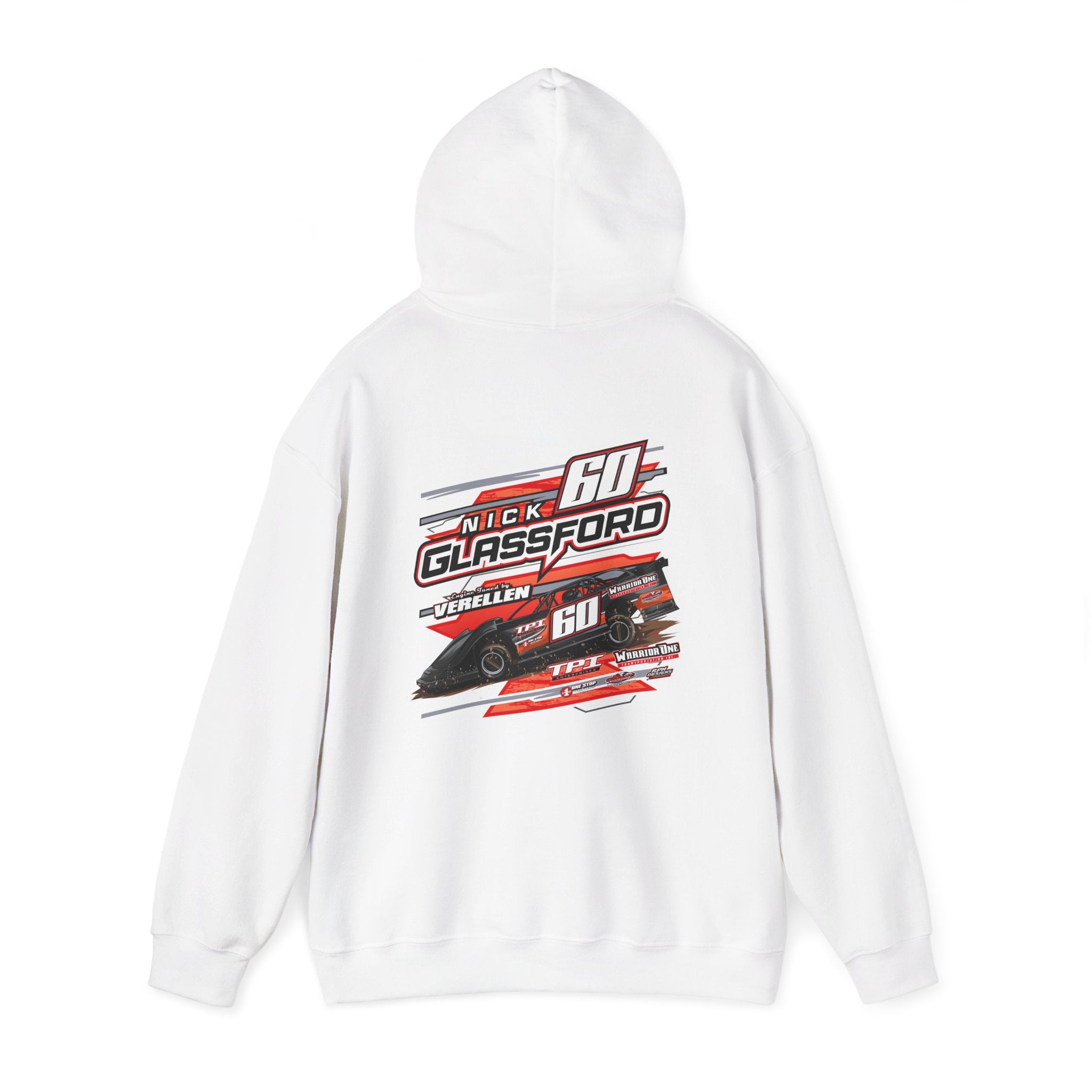 Nick Glassford Racing Adult Hoodie