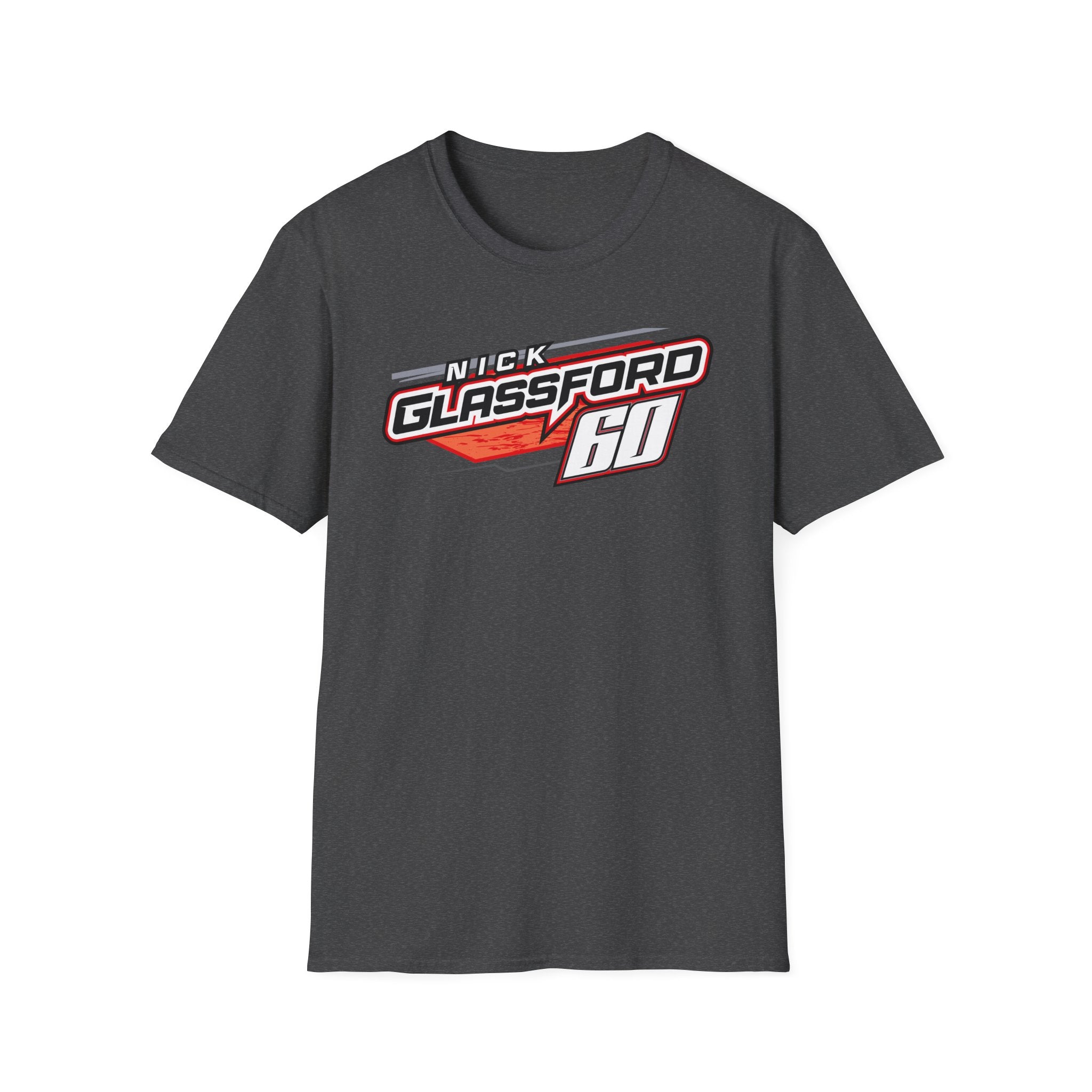 Nick Glassford Racing softstyle Adult tshirt
