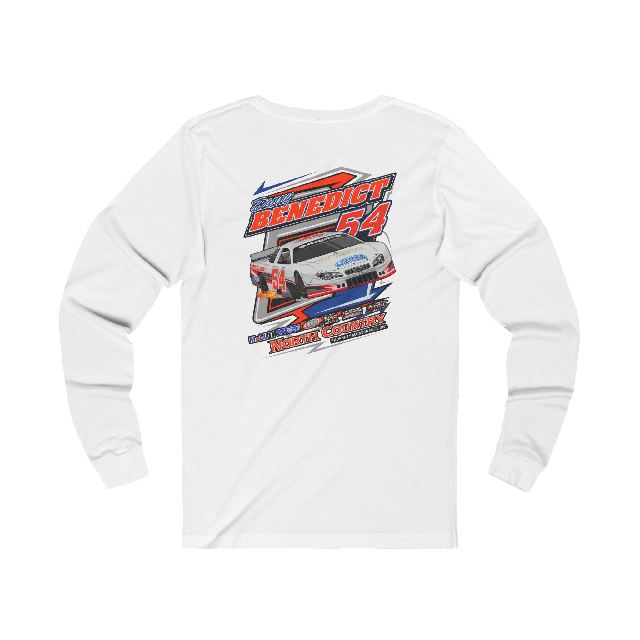 Danny Benedict Racing Adult Long Sleeve Shirt