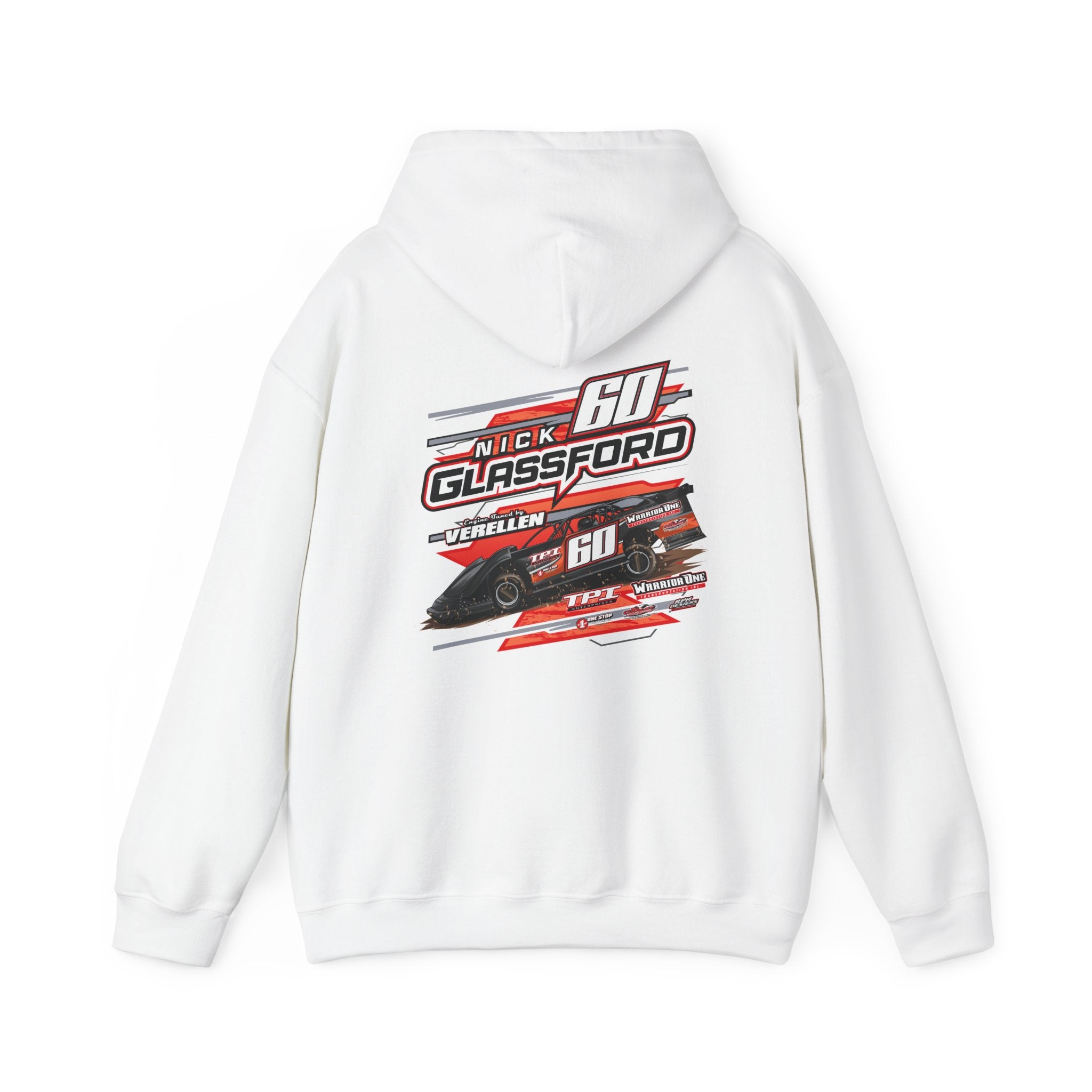 Nick Glassford Racing Adult Hoodie