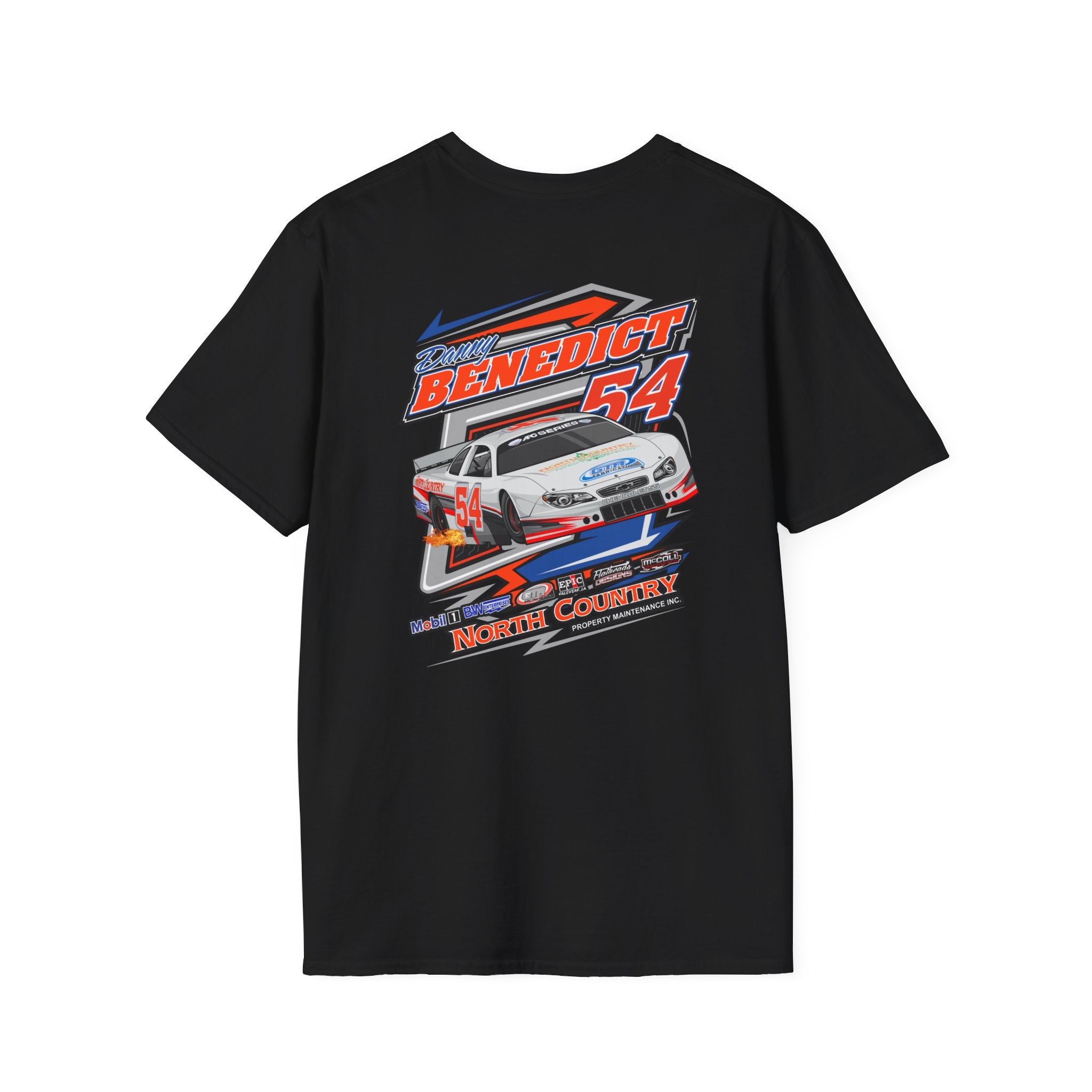 TEST DUPLIUM Danny Benedict Racing Softstyle Adult Tshirt