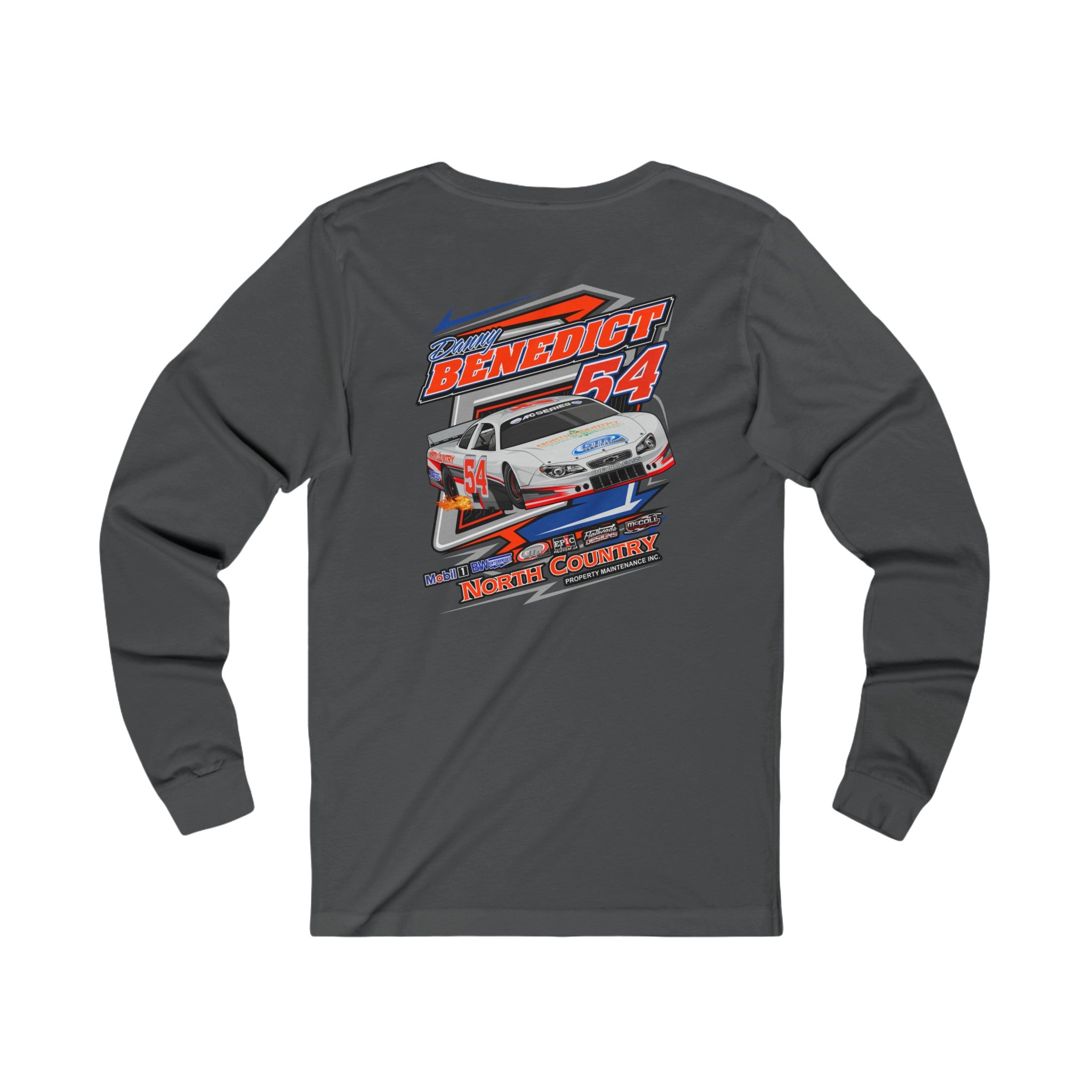 Danny Benedict Racing Adult Long Sleeve Shirt