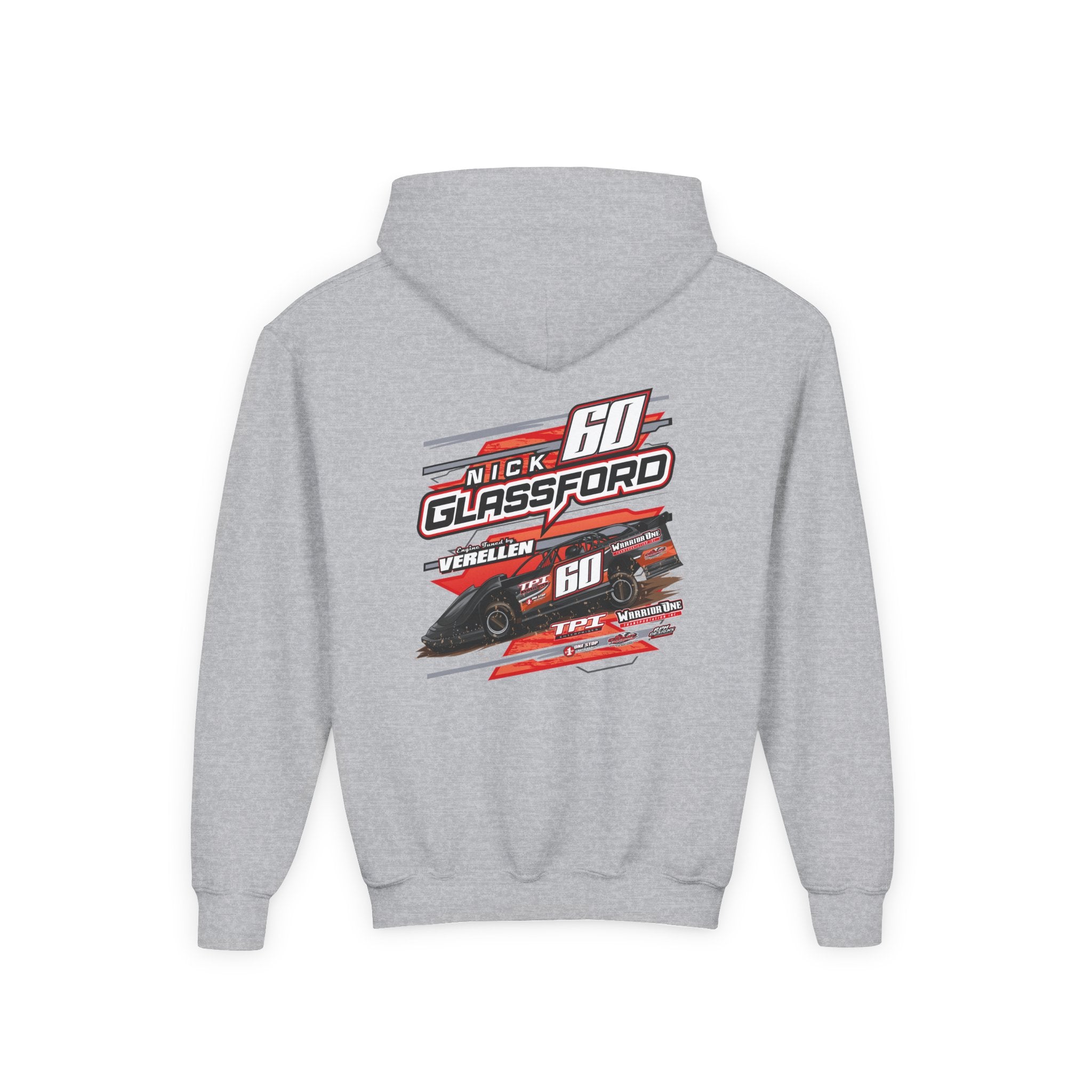 Nick Glassford Racing Youth Hoodie