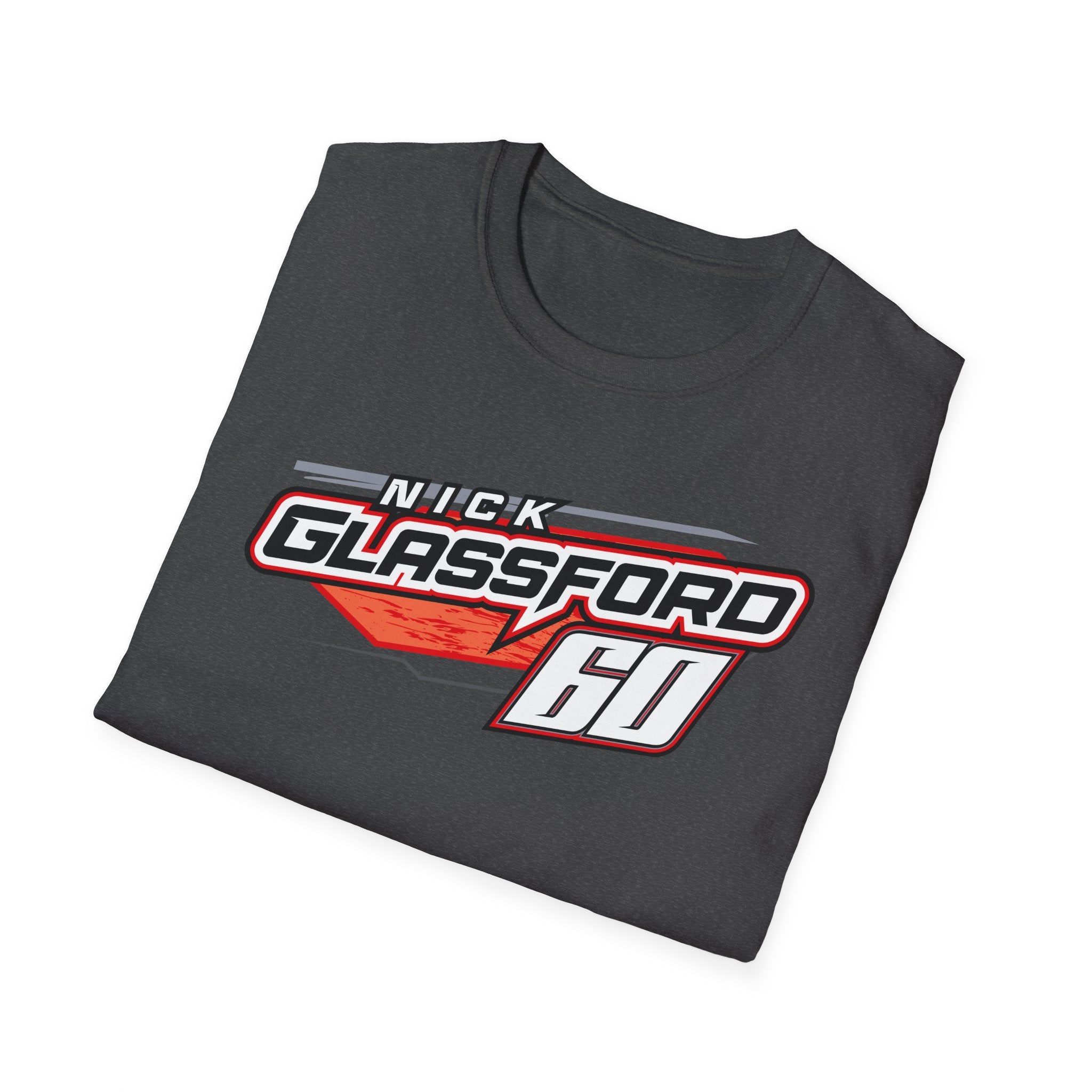 Nick Glassford Racing softstyle Adult tshirt