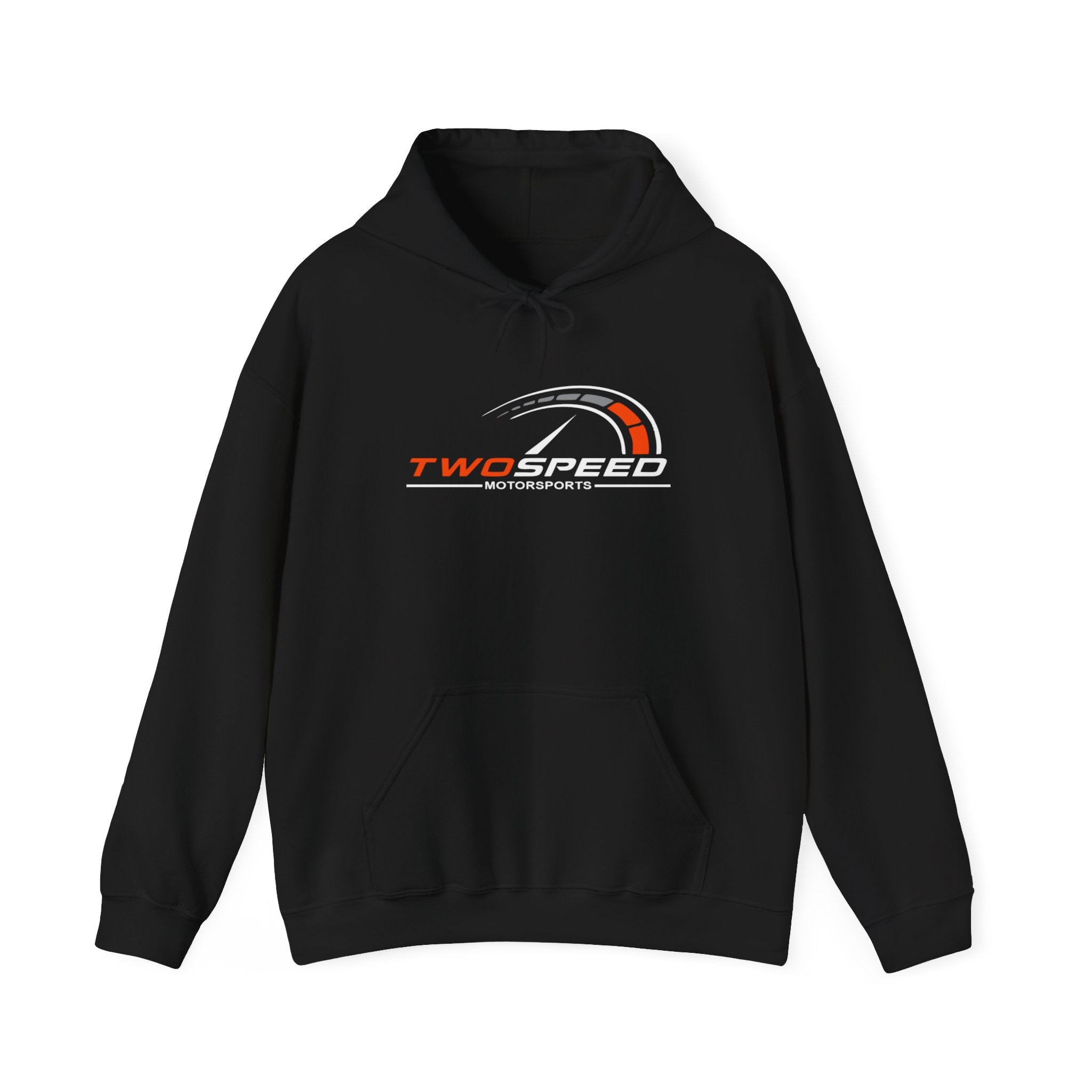 Two Speed Motorsports Horizontal logo Adult Gildan Hoodie