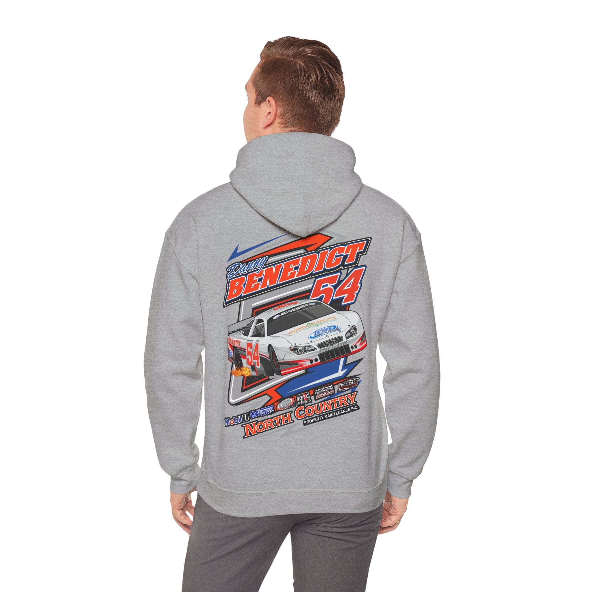 Danny Benedict Racing Adult Hoodie