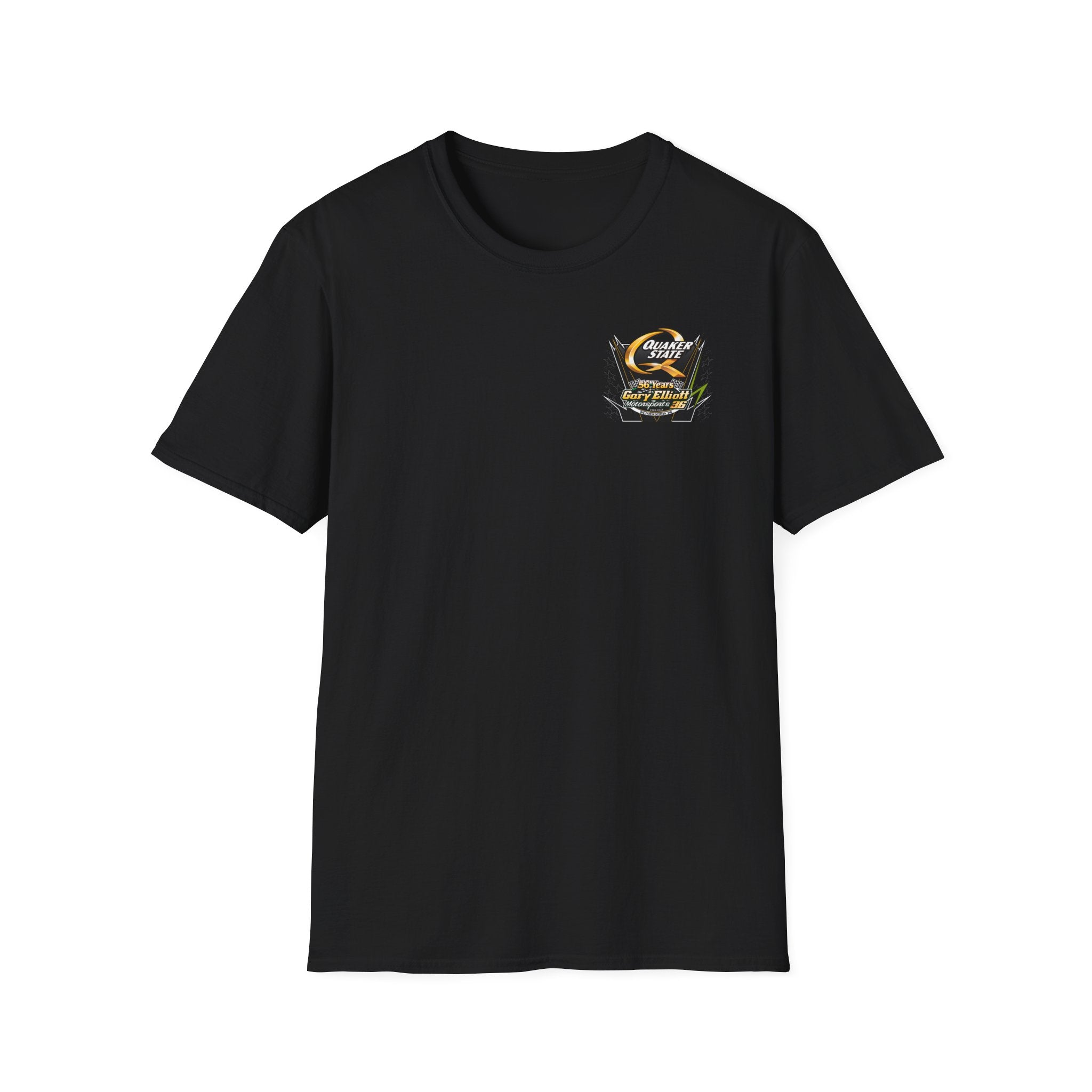 Gary Elliott Motorsports 50 Year Adult Softstyle shirt