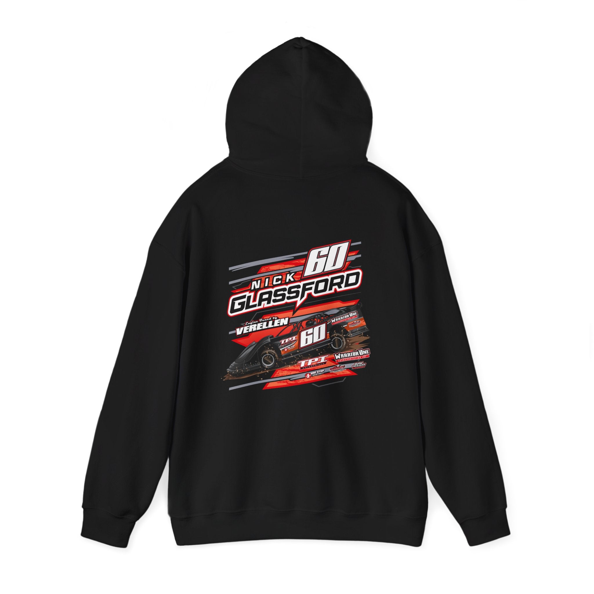 Nick Glassford Racing Adult Hoodie