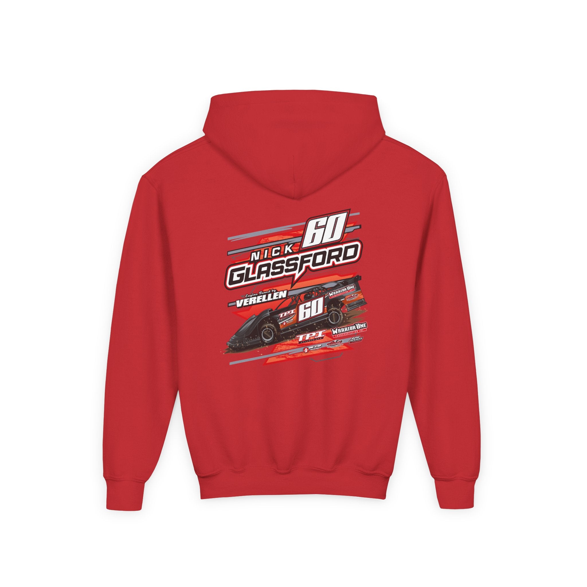 Nick Glassford Racing Youth Hoodie
