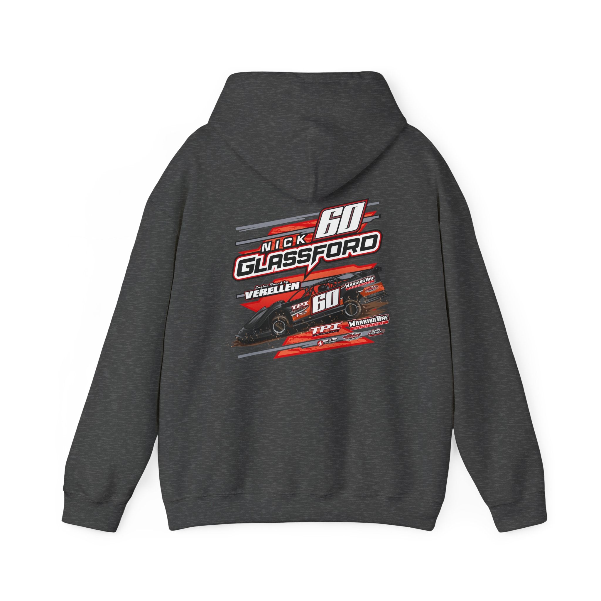 Nick Glassford Racing Adult Hoodie