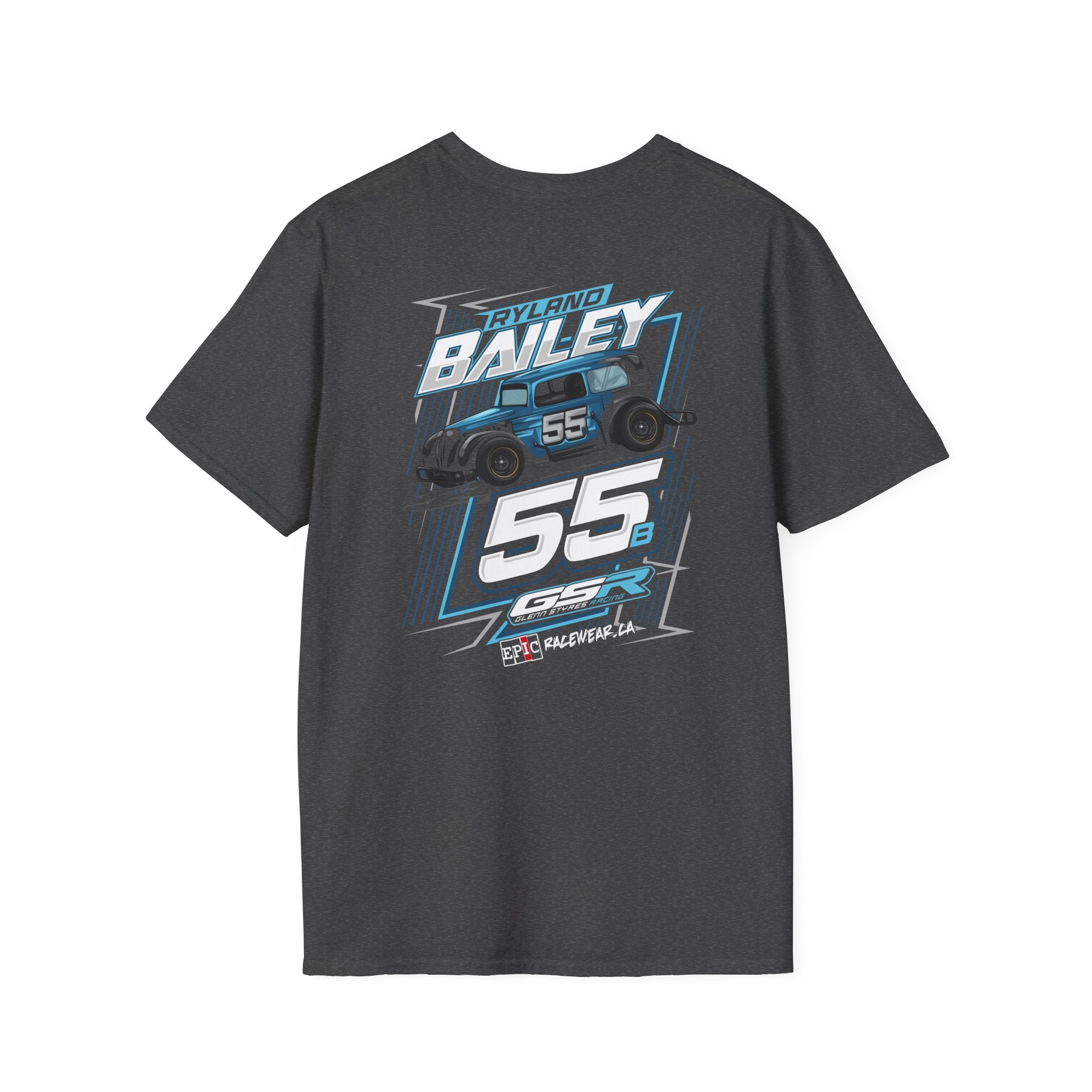 Ryland Bailey Racing Adult Soft Style Tshirt