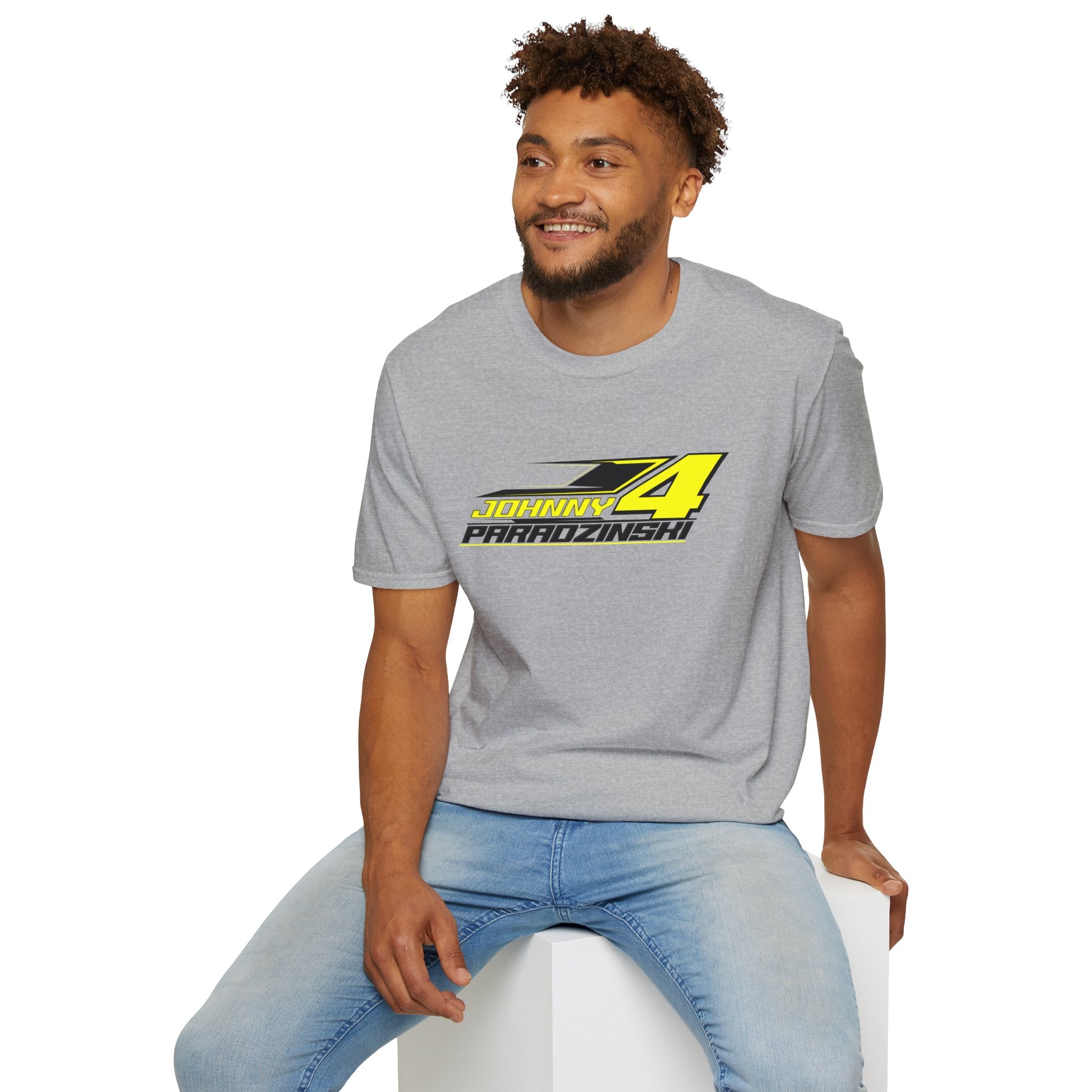 Johnny Paradzinski Racing Adult Tshirt