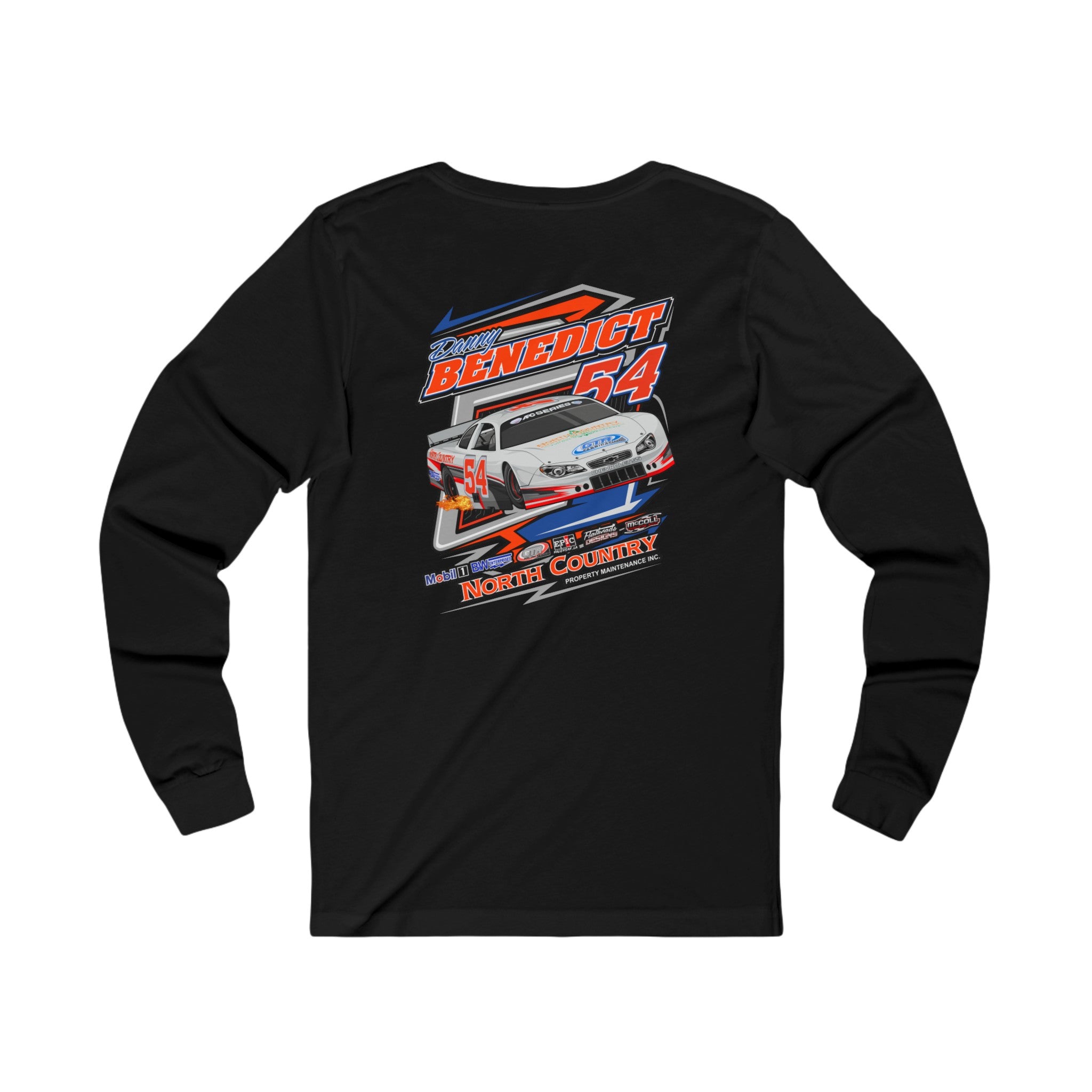 Danny Benedict Racing Adult Long Sleeve Shirt