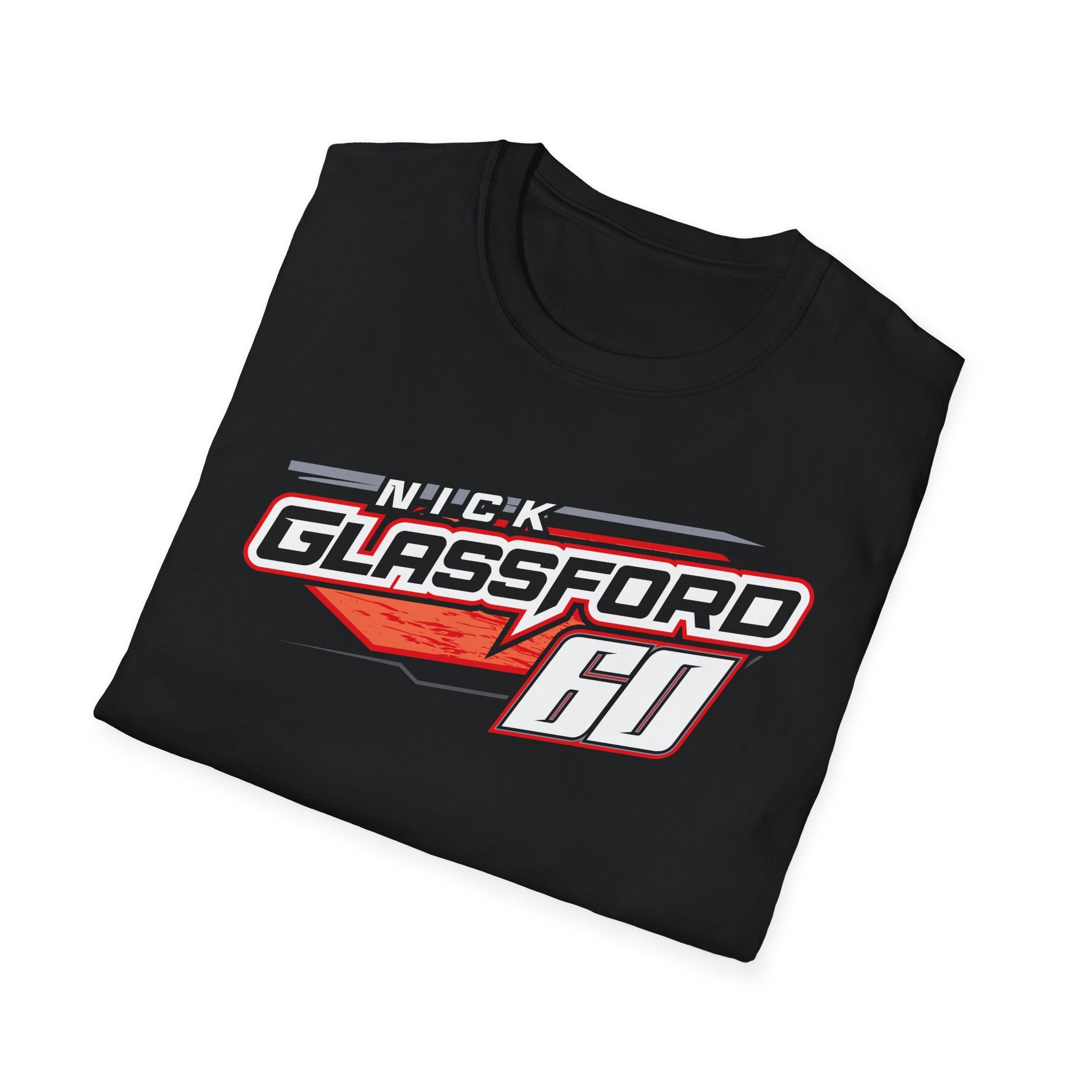 Nick Glassford Racing softstyle Adult tshirt