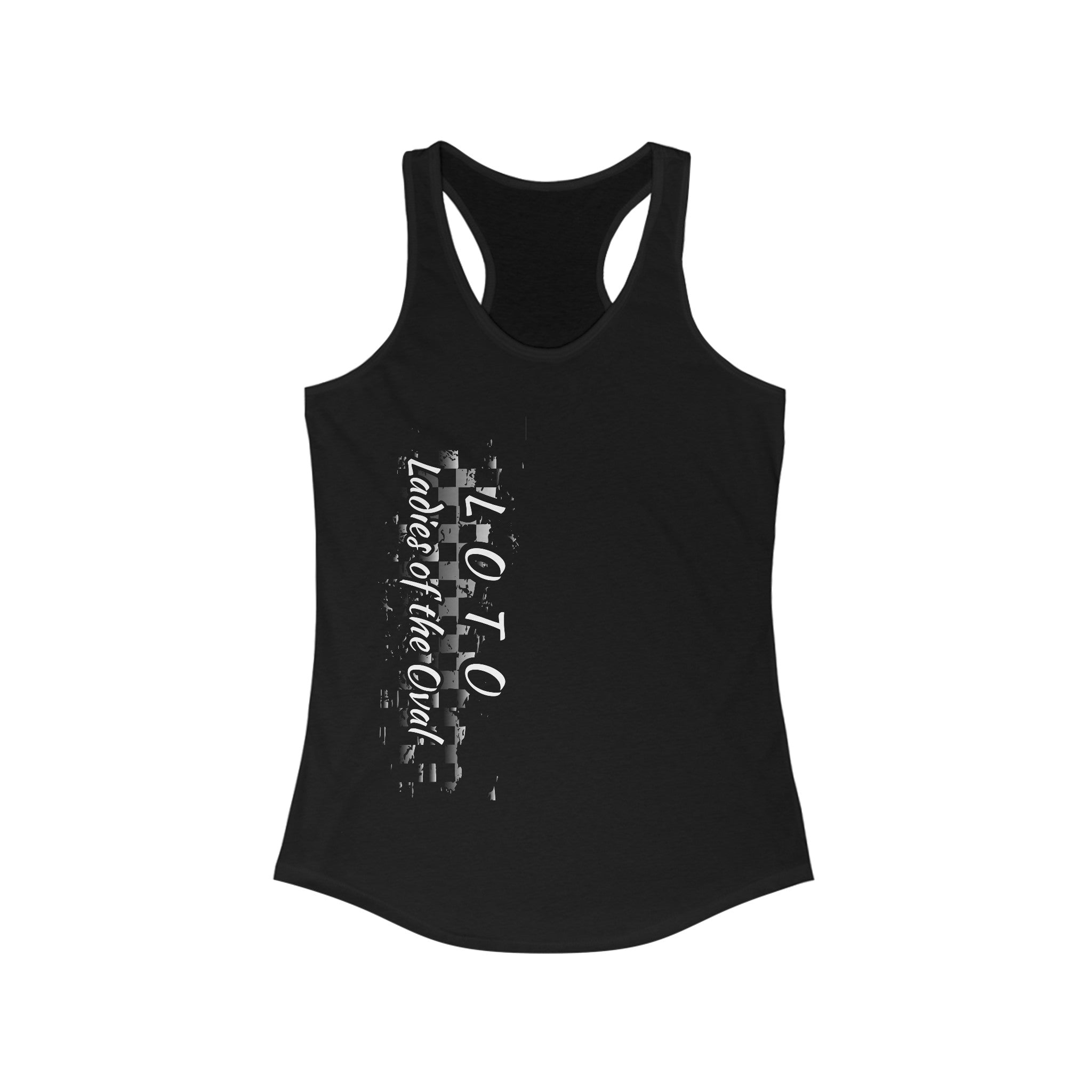 Ladies of the Oval LOTO Women's racerback tank top