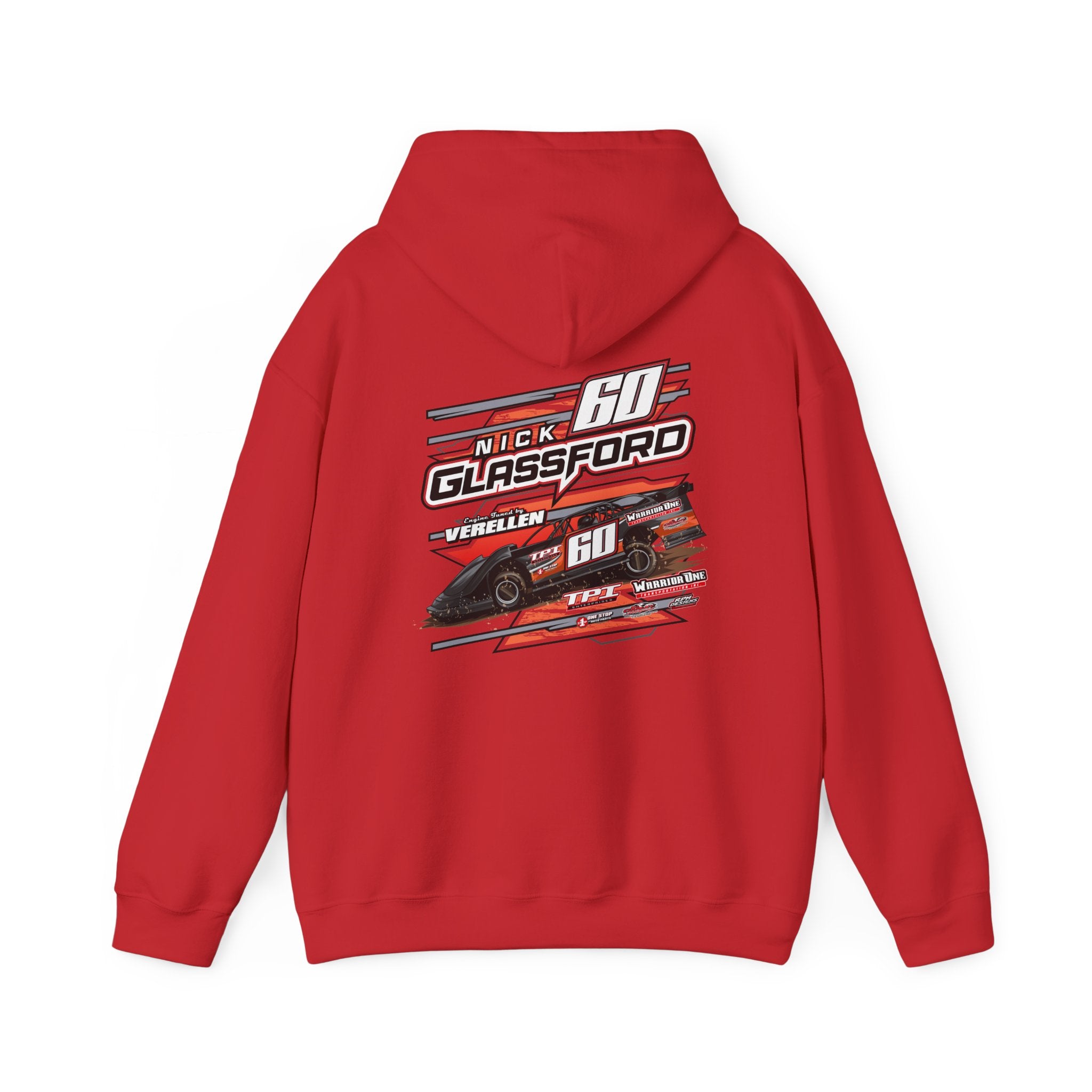 Nick Glassford Racing Adult Hoodie