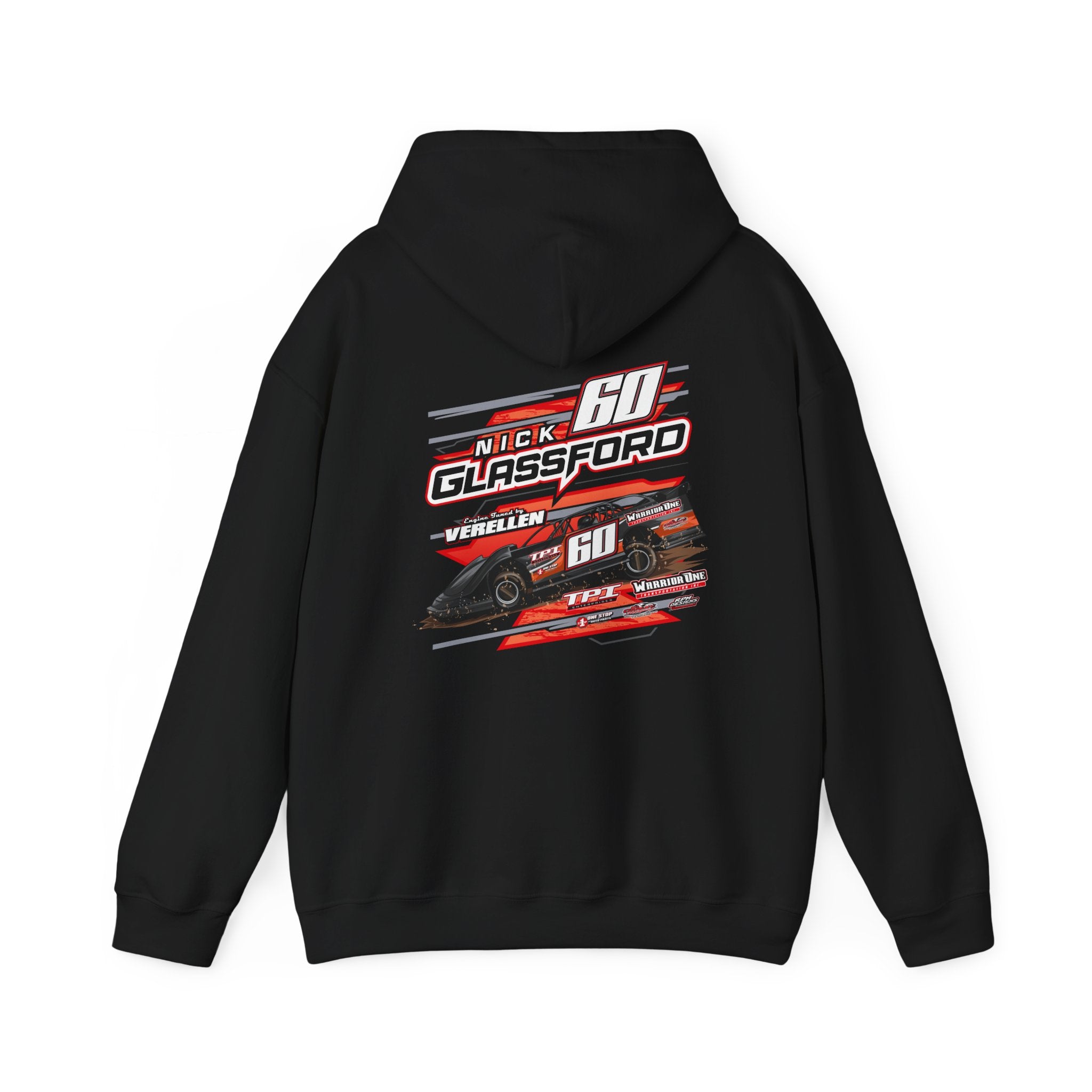 Nick Glassford Racing Adult Hoodie