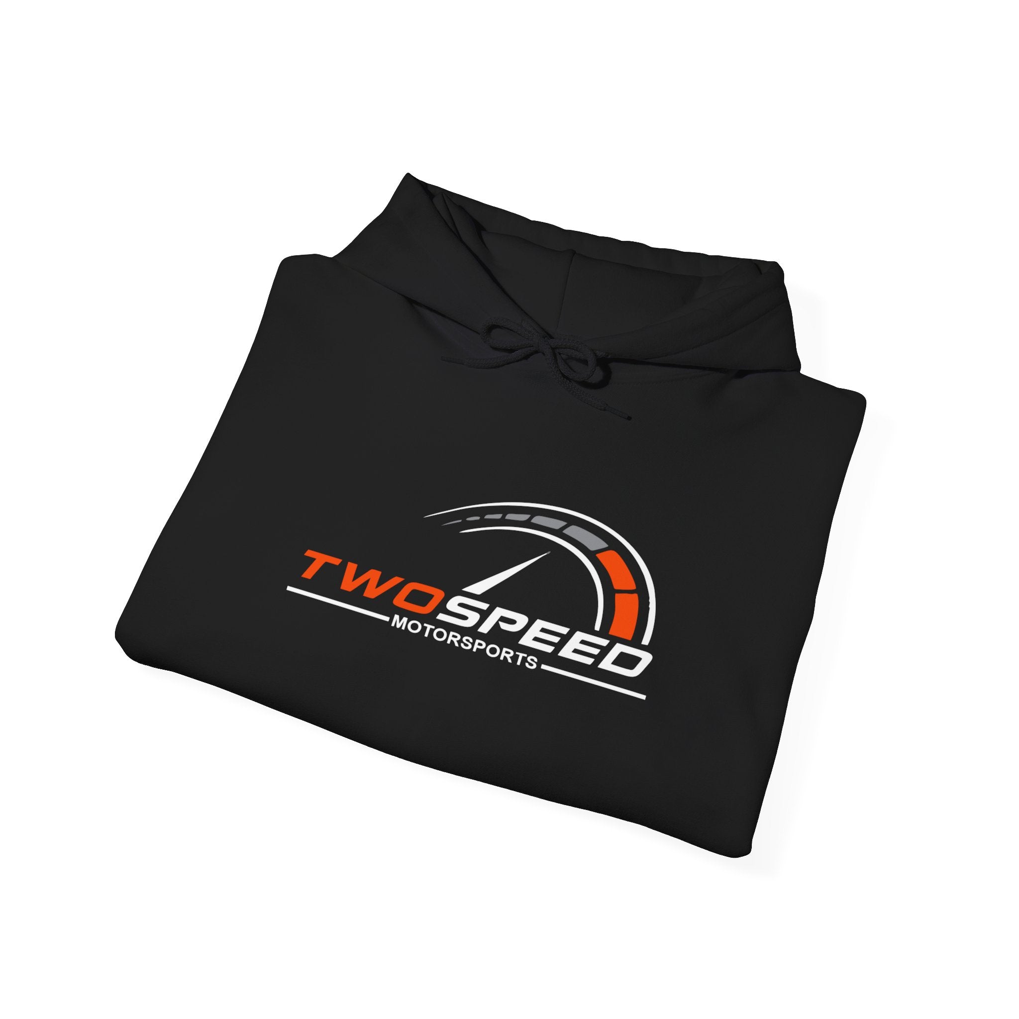 Two Speed Motorsports Horizontal logo Adult Gildan Hoodie