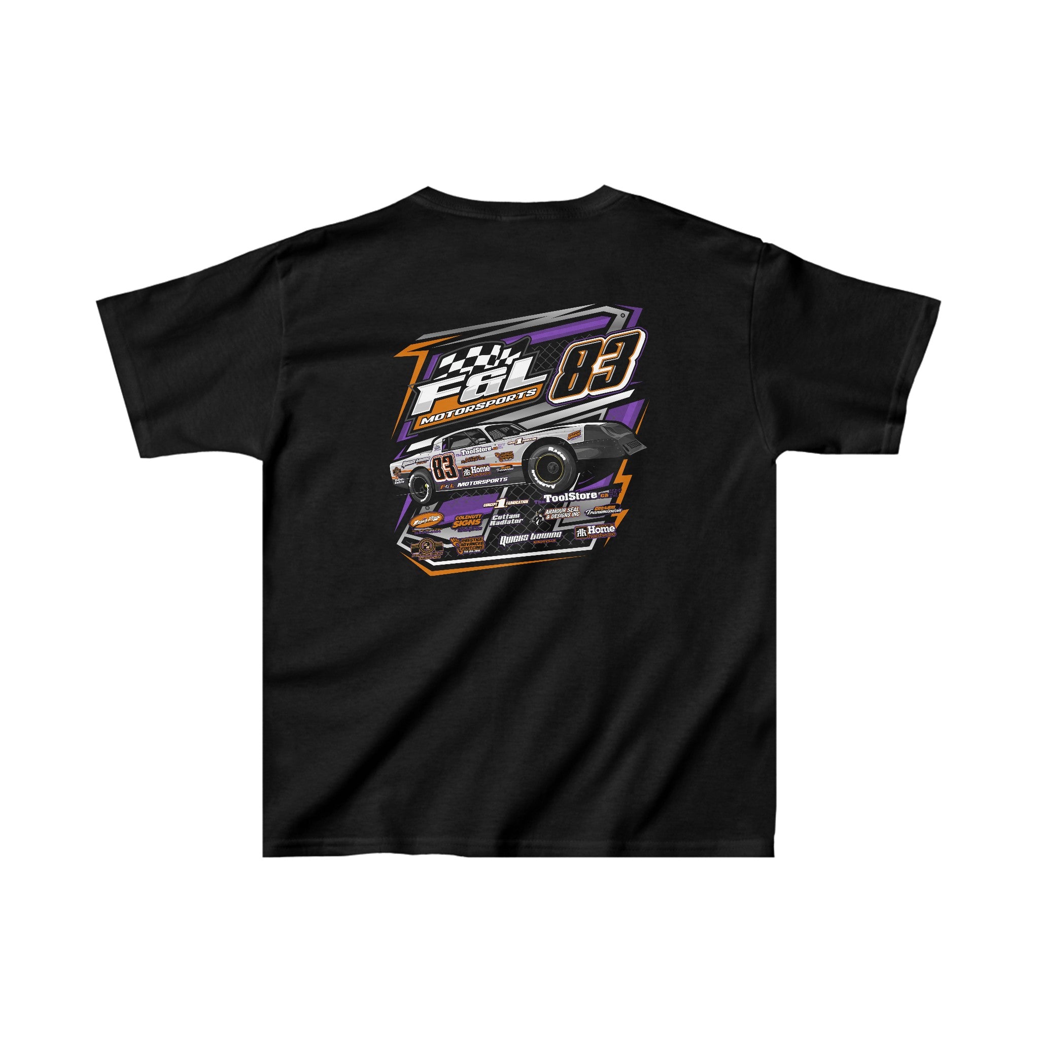 F&L Motorsports Youth cotton tshirt