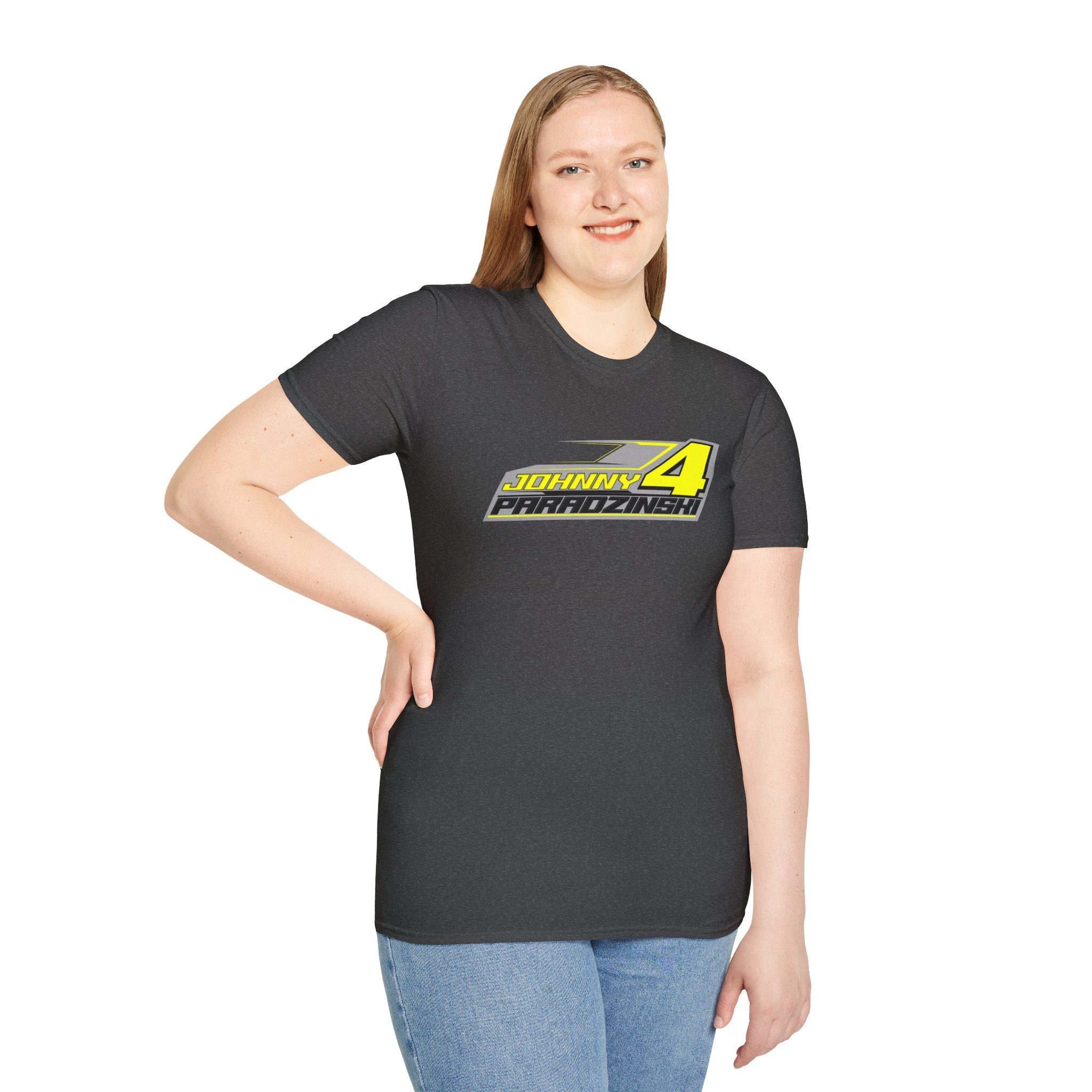 Johnny Paradzinski Racing Adult Tshirt