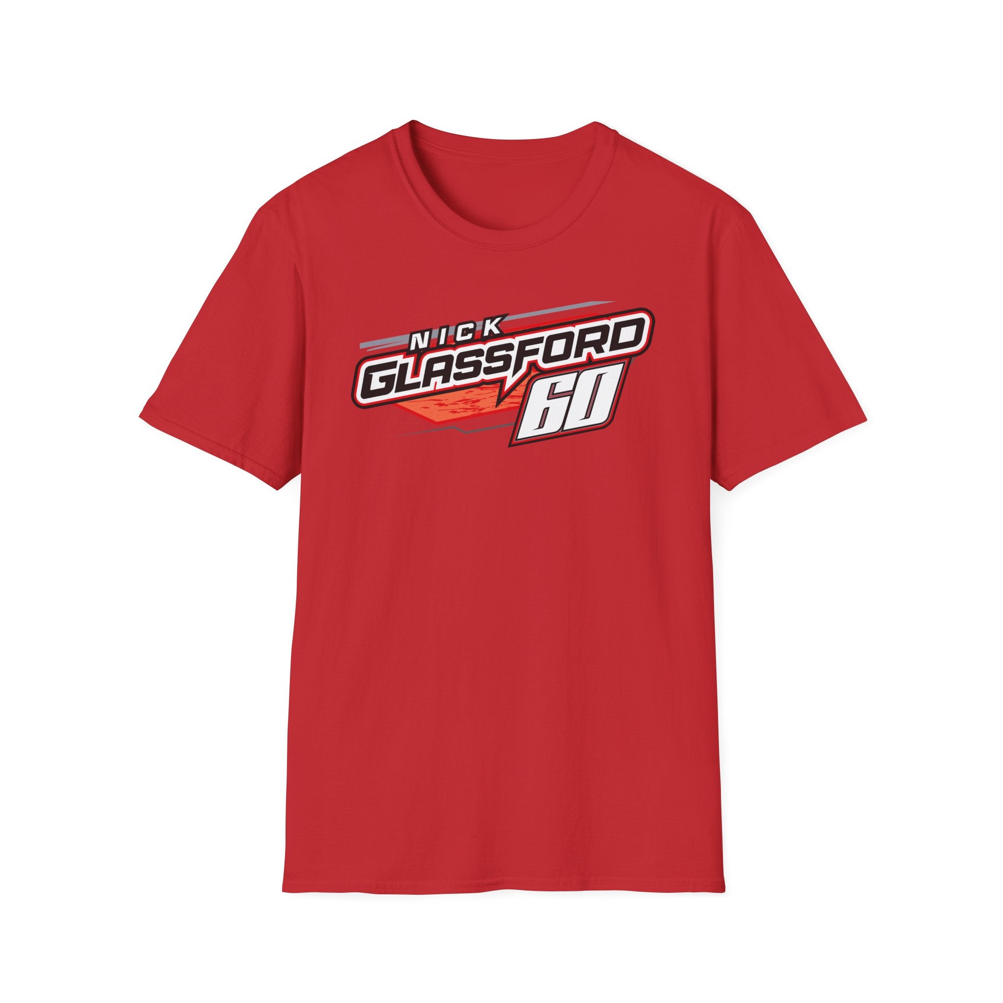 Nick Glassford Racing softstyle Adult tshirt