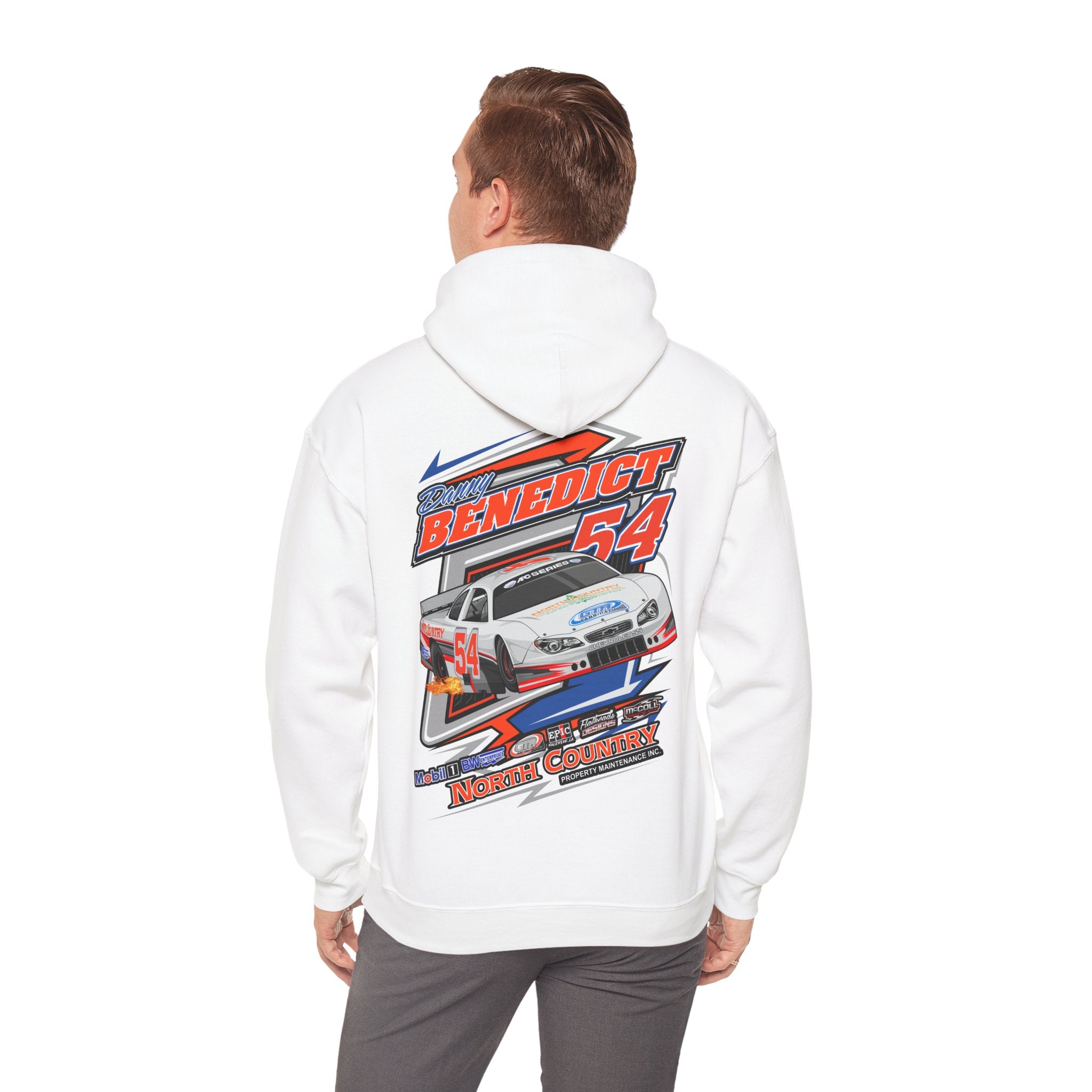 Danny Benedict Racing Adult Hoodie