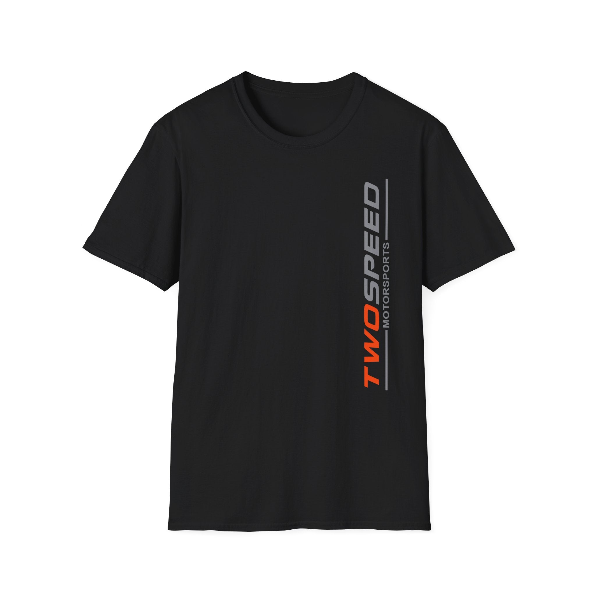 Two Speed Motorsports Vertical logo Adult Softstyle T-Shirt