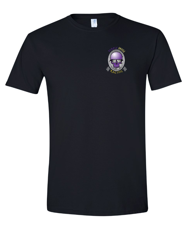 Purple Skull Racing t-shirt