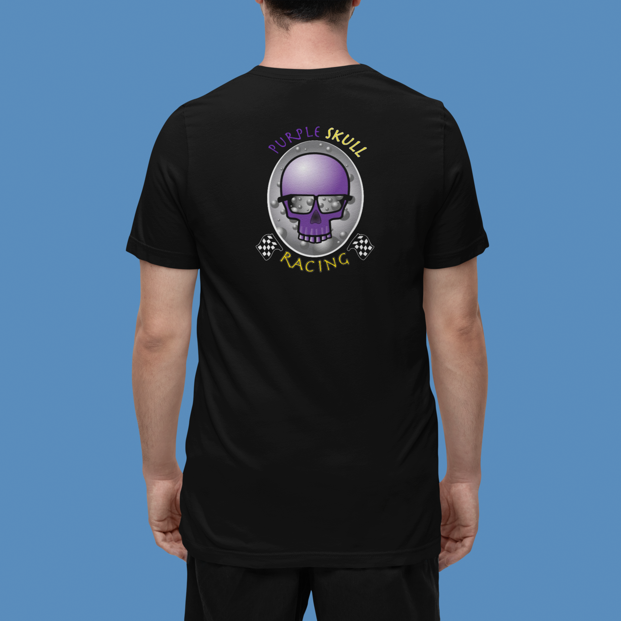 Purple Skull Racing t-shirt