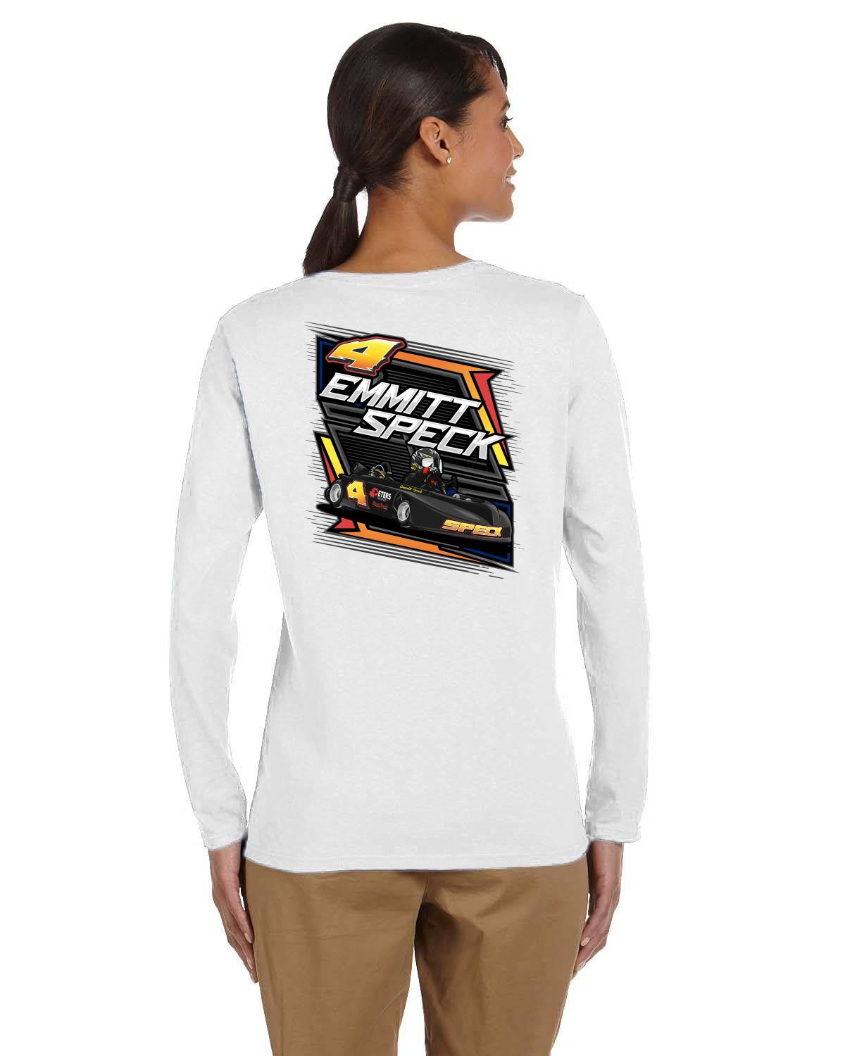 Emmit Speck Racing Ladies' Long-Sleeve T-Shirt