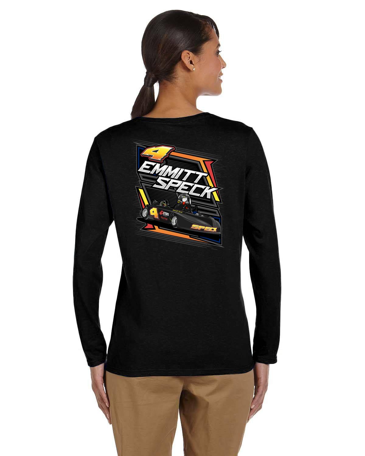 Emmit Speck Racing Ladies' Long-Sleeve T-Shirt