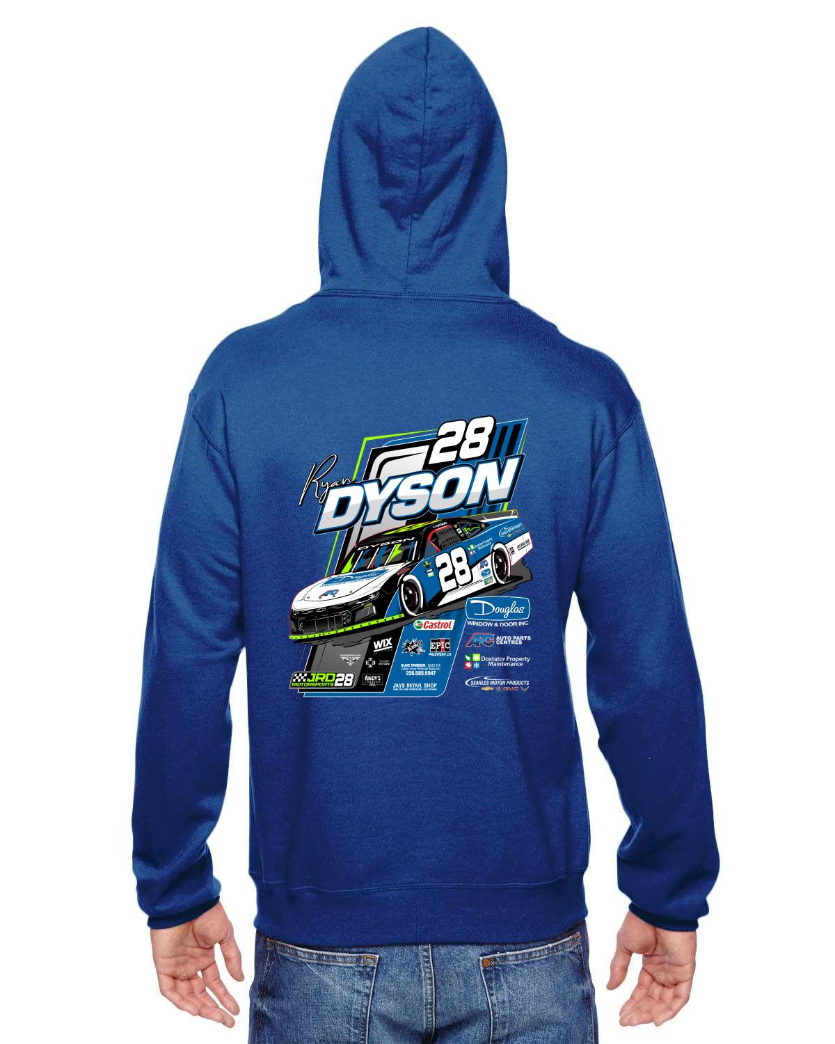 Ryan Dyson JRD Racing 2023 adult Hoodie