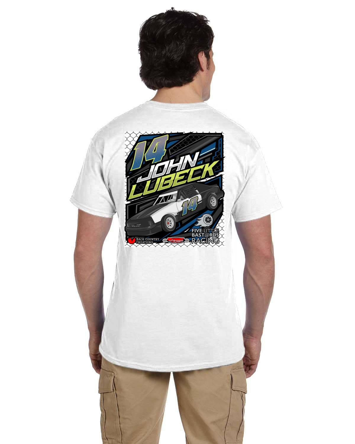 John Lubeck / Upfront Motorsports Adult T-Shirt