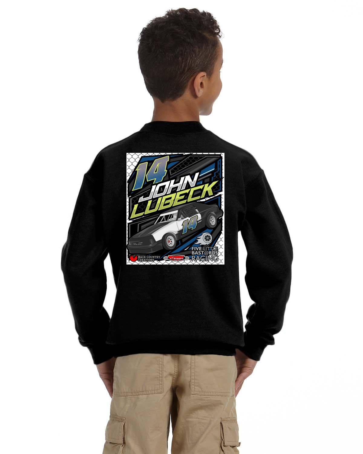 John Lubeck / Upfront Motorsports Youth Crew neck sweater