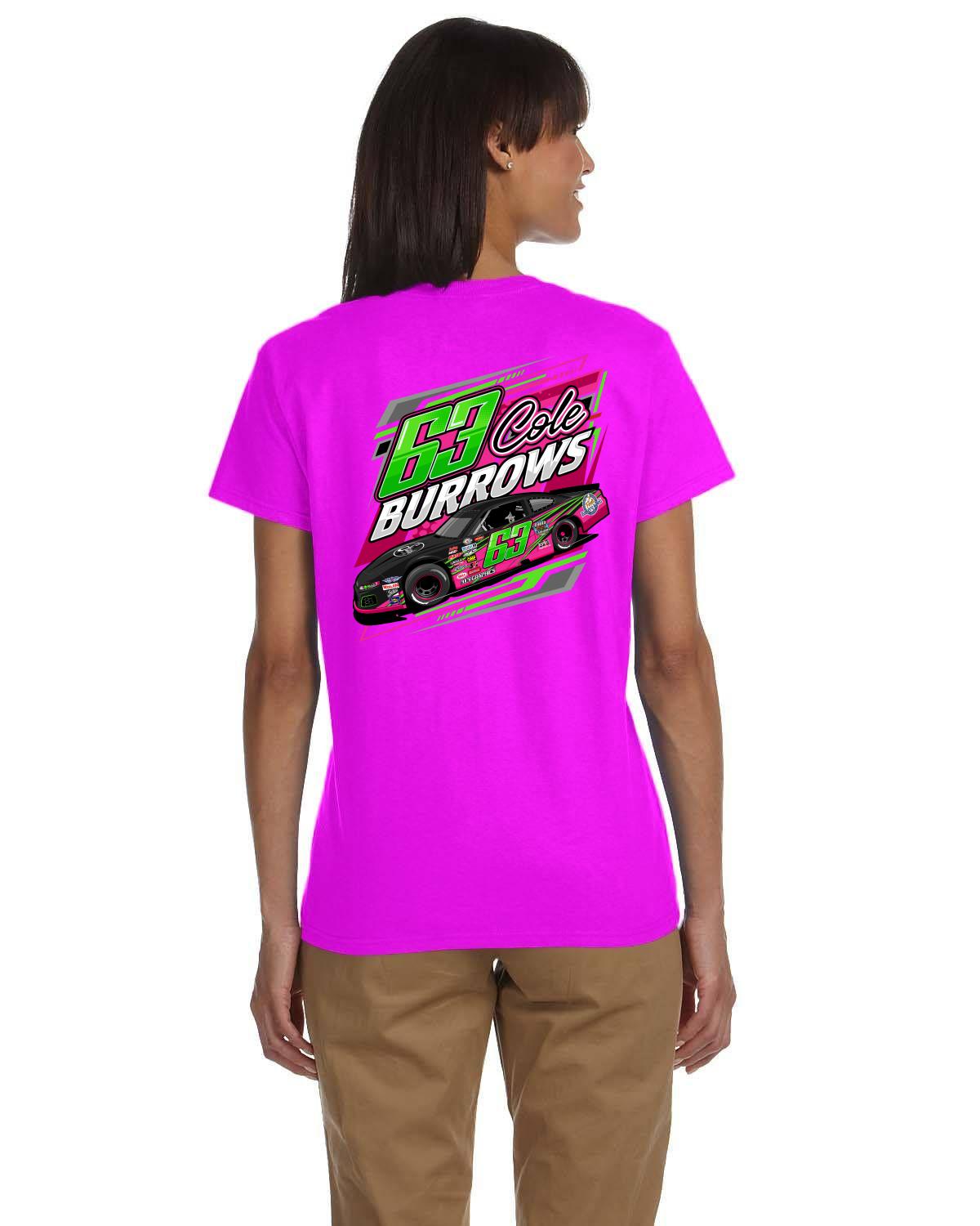 Cole Burrows Racing Ladies' T-Shirt