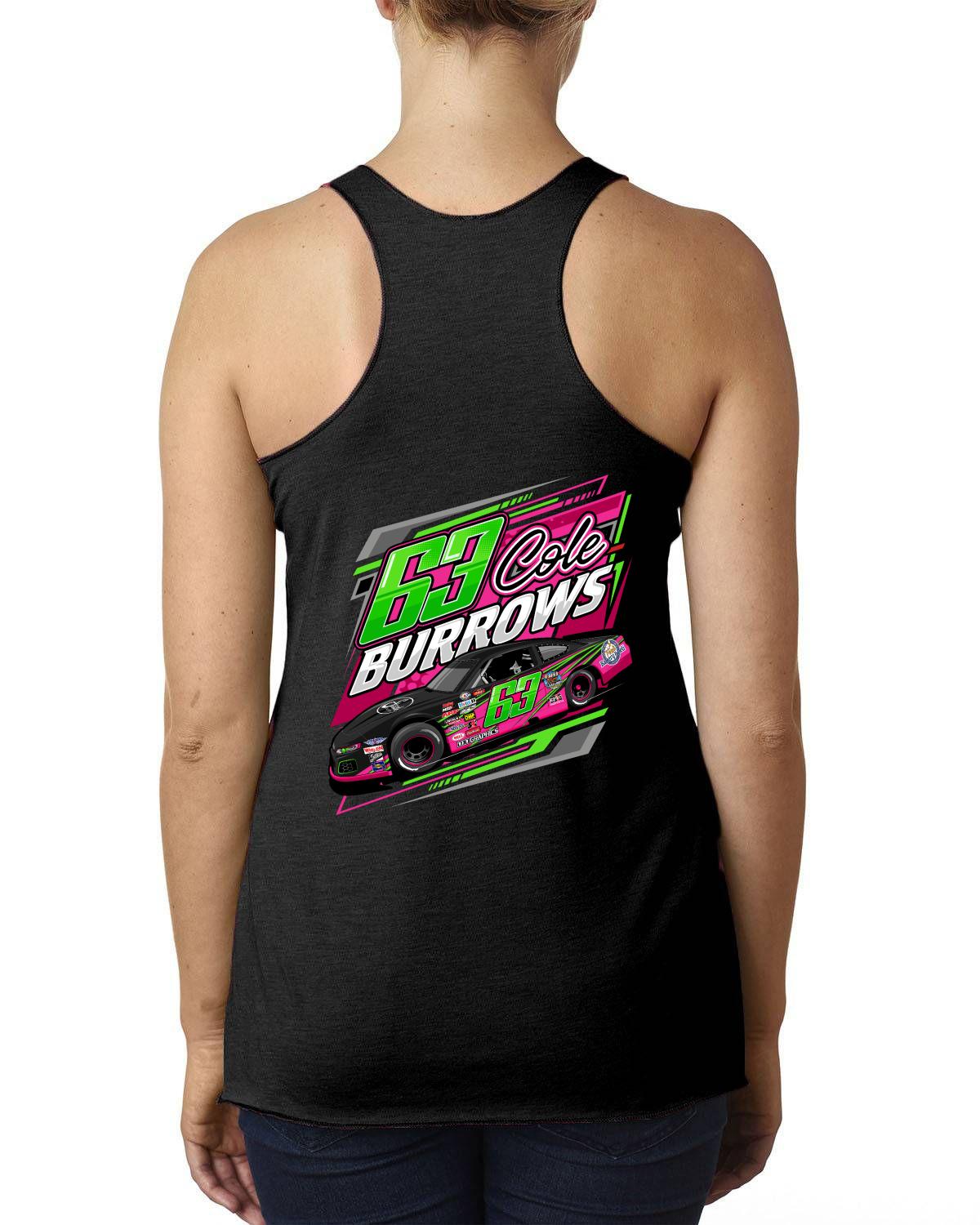 Cole Burrows Racing Ladies' Tank Top