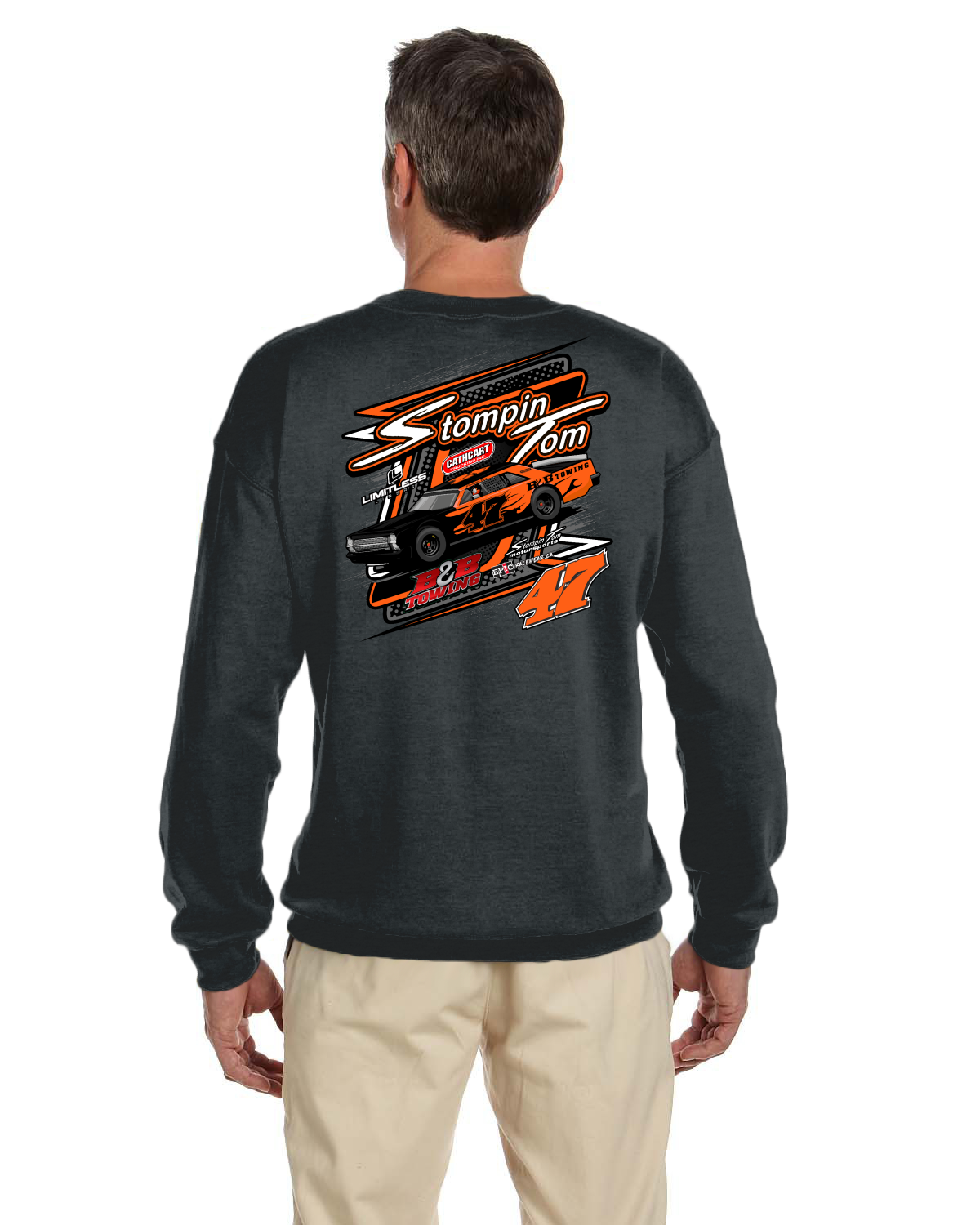 Stompin Tom Walters Racing Crew neck sweater
