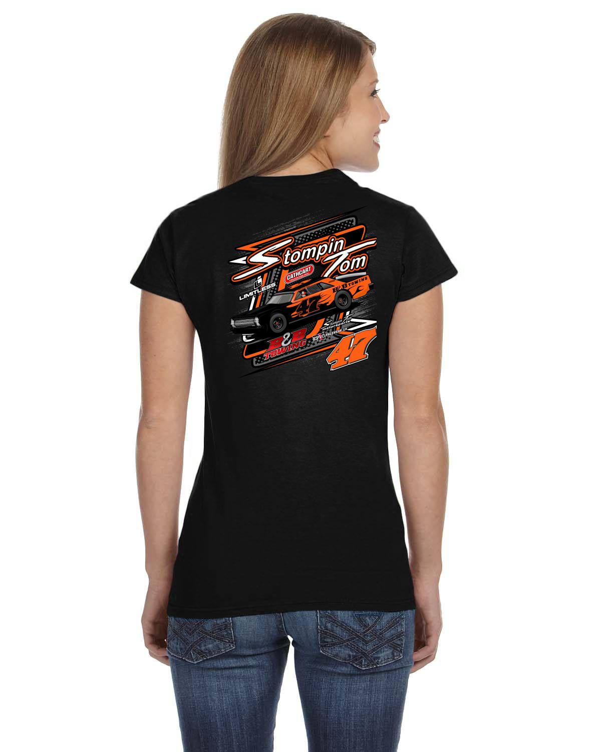 Stompin Tom Walters Racing Ladies' T-Shirt