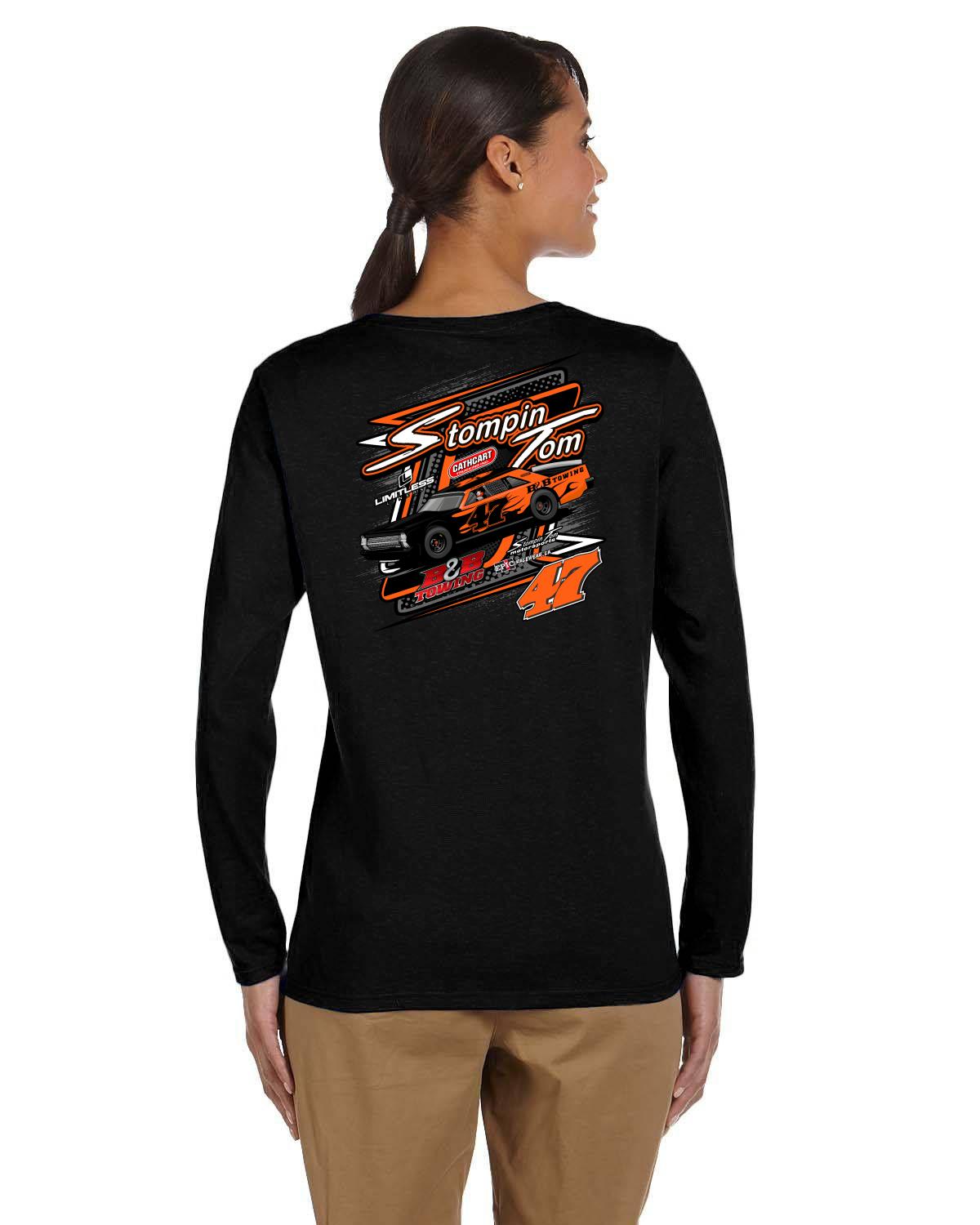 Stompin Tom Walters Racing Ladies' Long-Sleeve T-Shirt