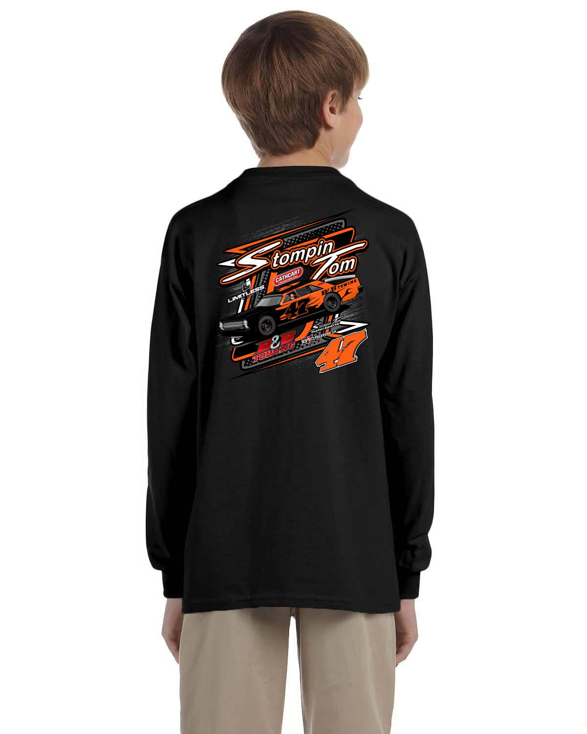 Stompin Tom Walters Racing Youth Long-Sleeve T-Shirt