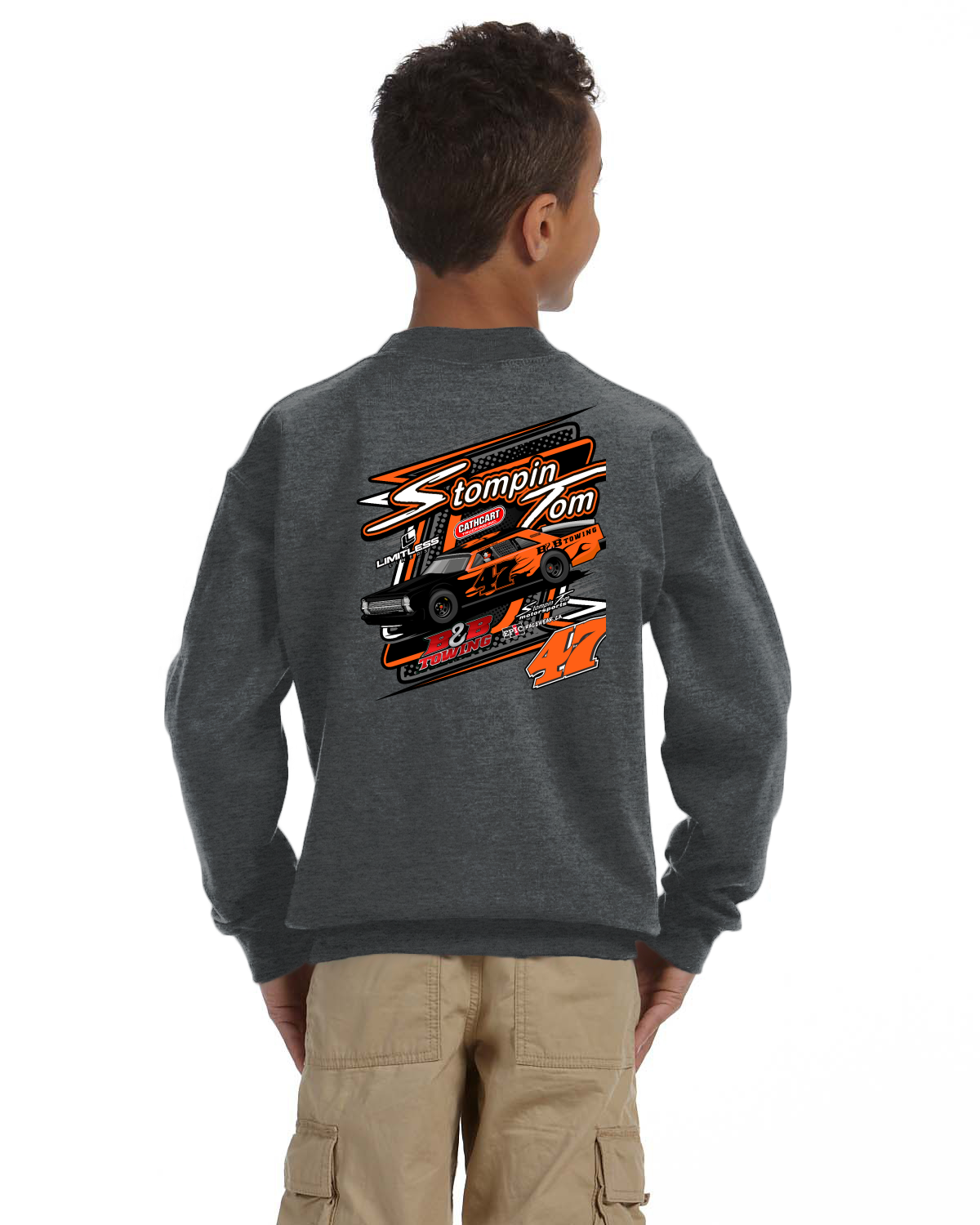 Stompin Tom Walters Racing Youth Crew neck sweater