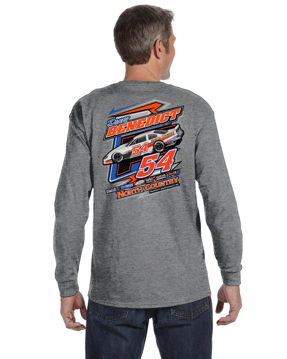 Heavy Cotton Long Sleeve Shirt with Professional Printing – EPIC Racewear.