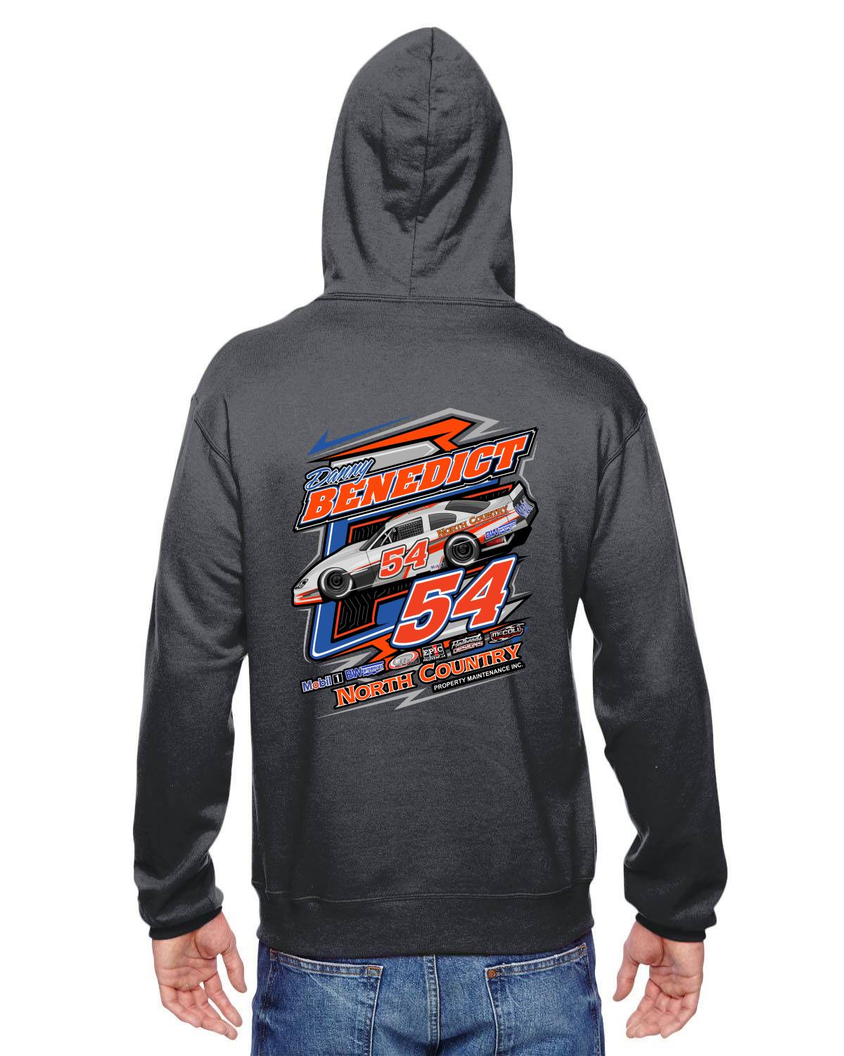 Danny Benedict Racing Adult Hoodie