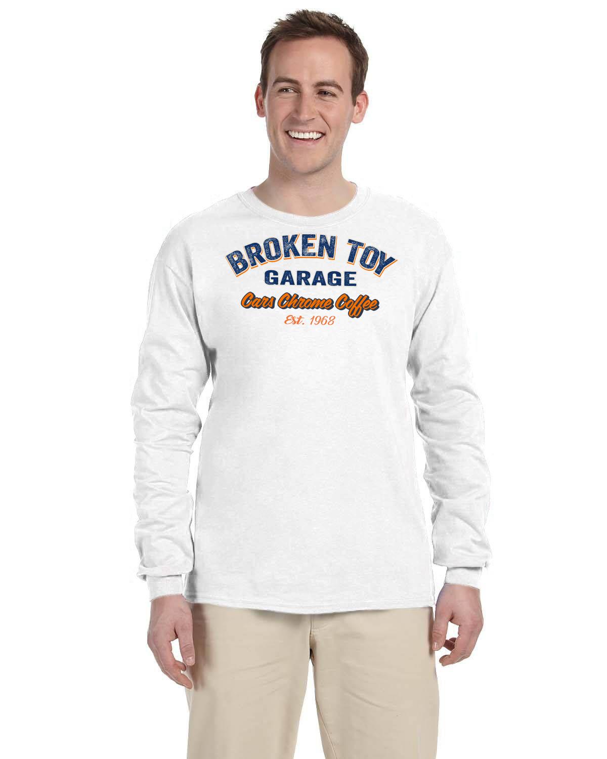 Broken Toy Garage Adult Long-Sleeve T-Shirt