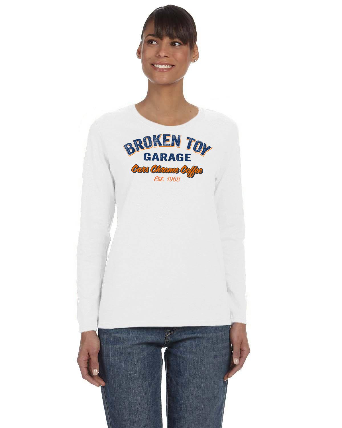 Broken Toy Garage Ladies' Long-Sleeve T-Shirt