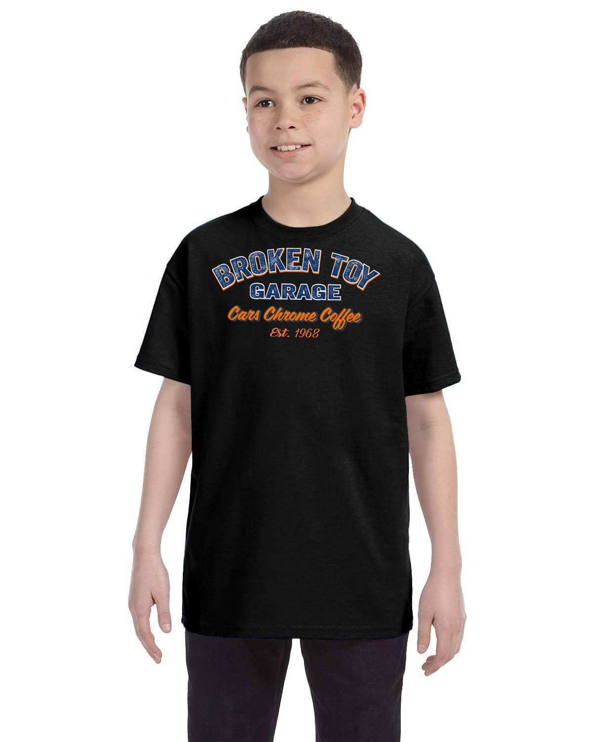 Broken Toy Garage Youth T-Shirt