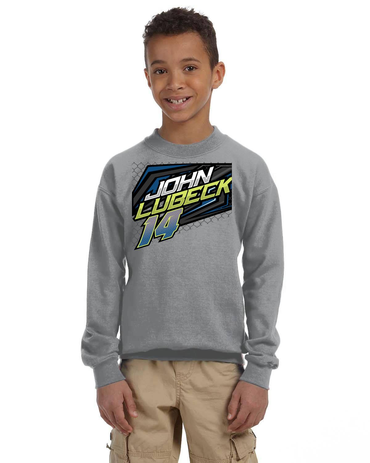 John Lubeck / Upfront Motorsports Youth Crew neck sweater