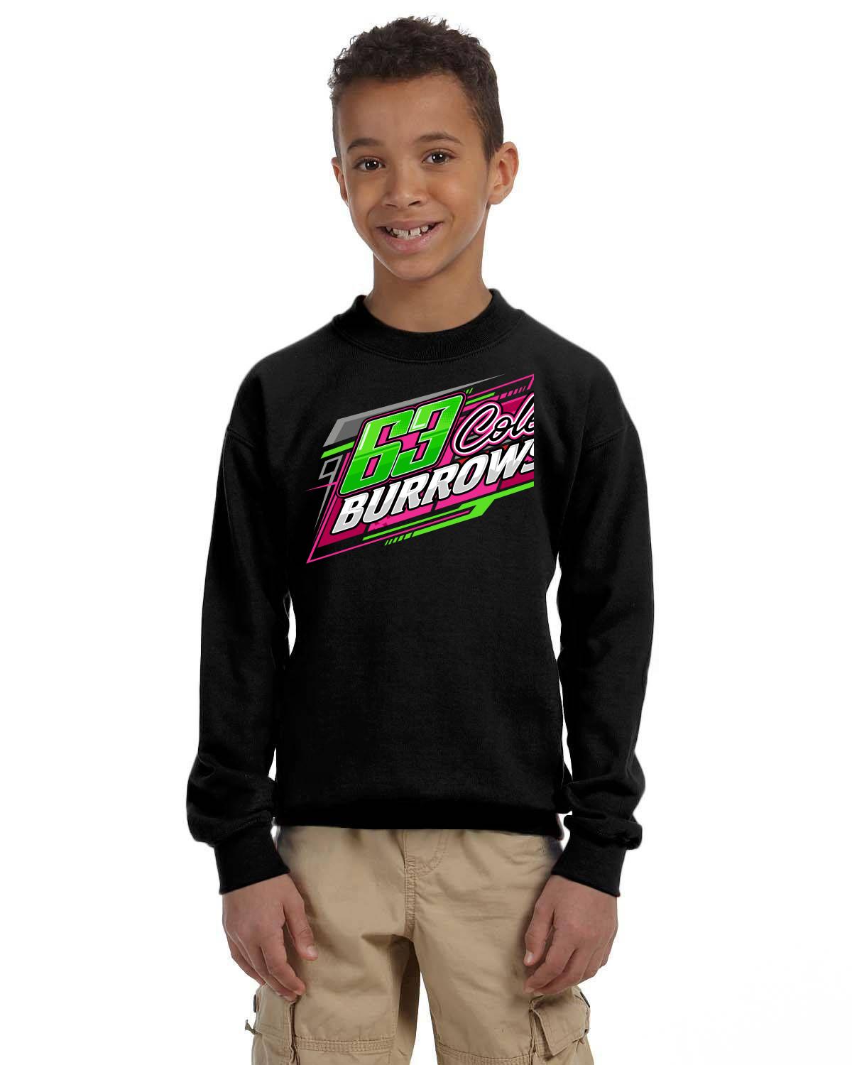 Cole Burrows Racing Youth Crew neck sweater