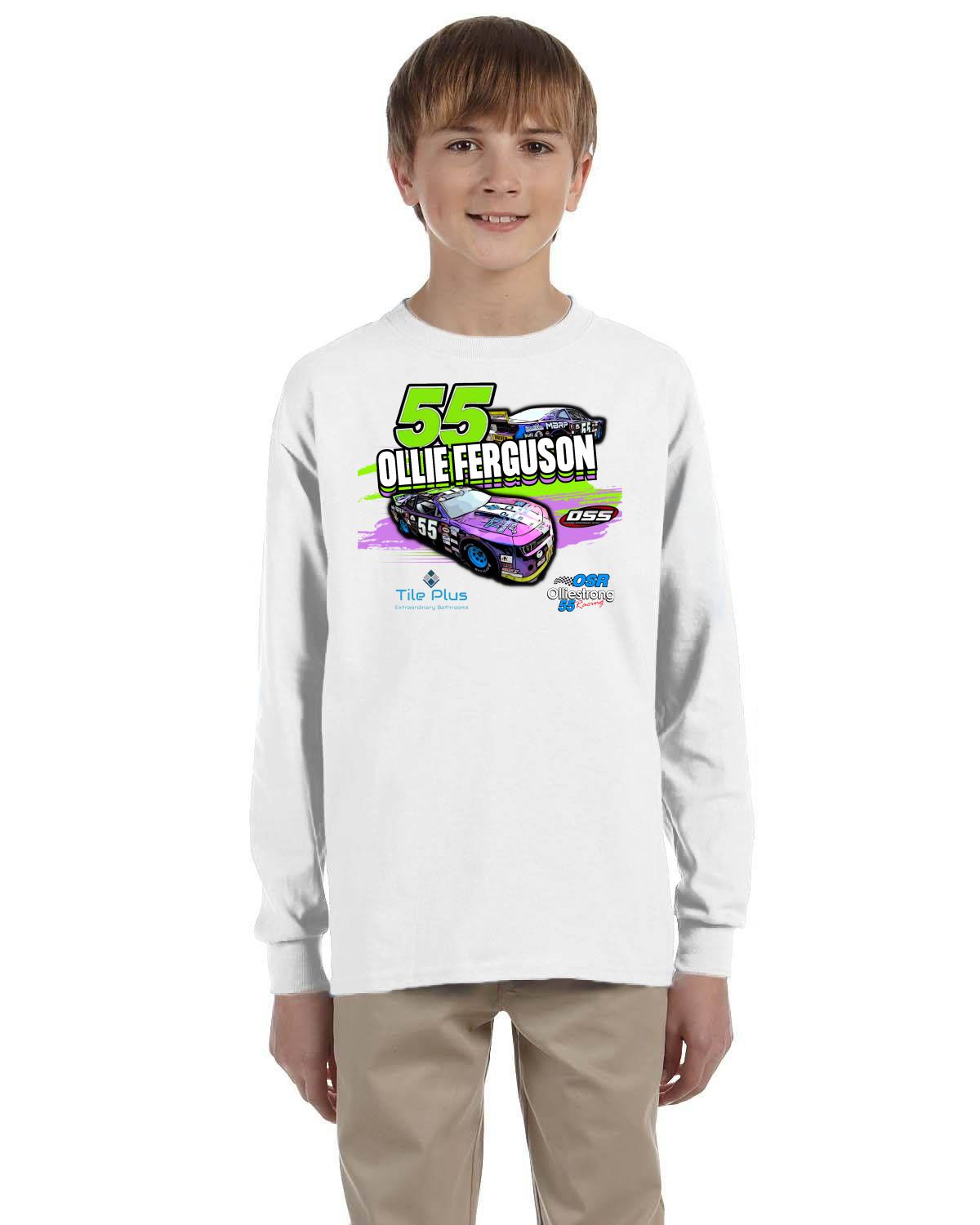 Ollie Ferguson OSS / OSR Racing Youth Long-Sleeve T-Shirt