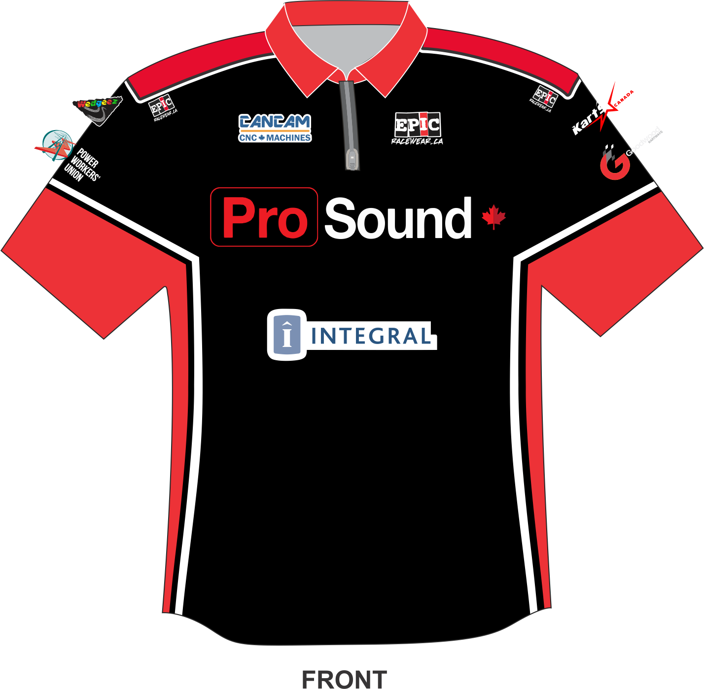 2022 Men's Official Pro Sound Racing Crew / Pit shirt